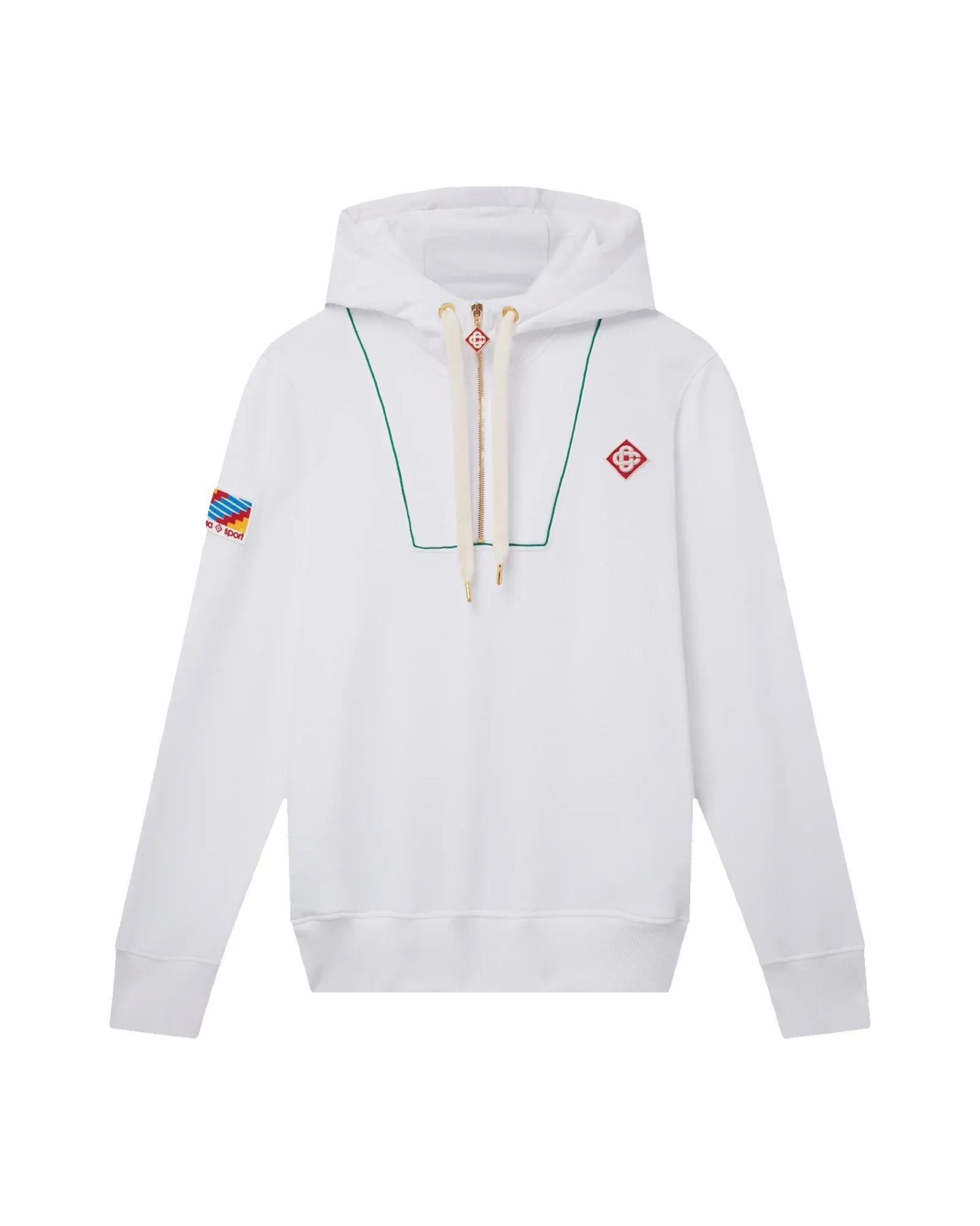 Half Zip Hooded Sweatshirt sold by Casablanca