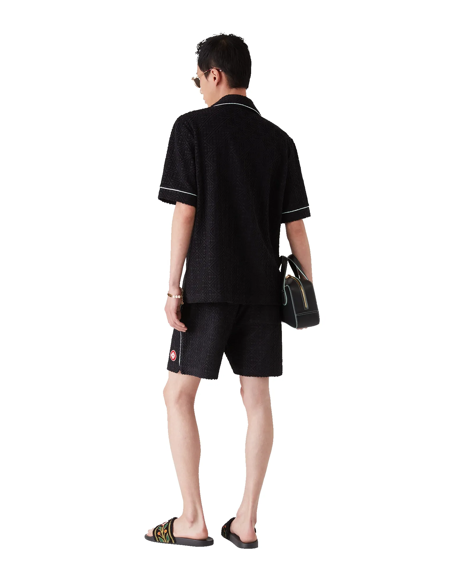 Monogram Jacquard Towelling Shorts sold by Casablanca product image thumbnail 3