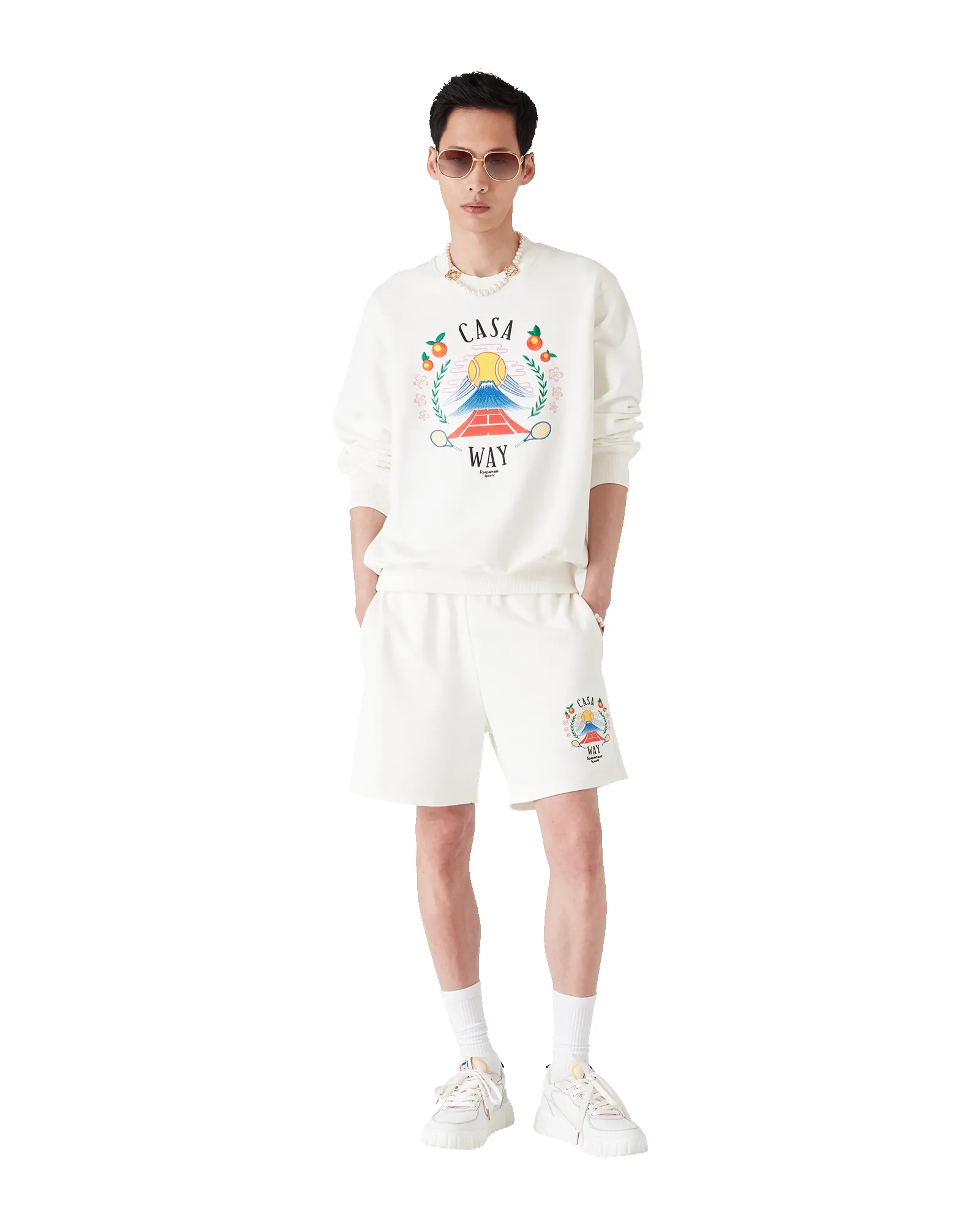 Casa Way Mountain Sweatshorts sold by Casablanca product image thumbnail 2