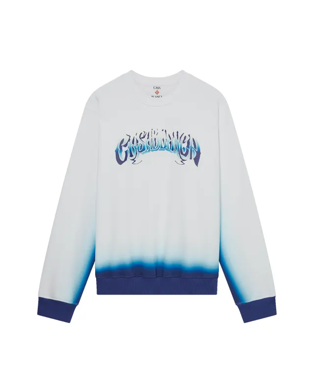 Blue Fade Sweatshirt sold by Casablanca