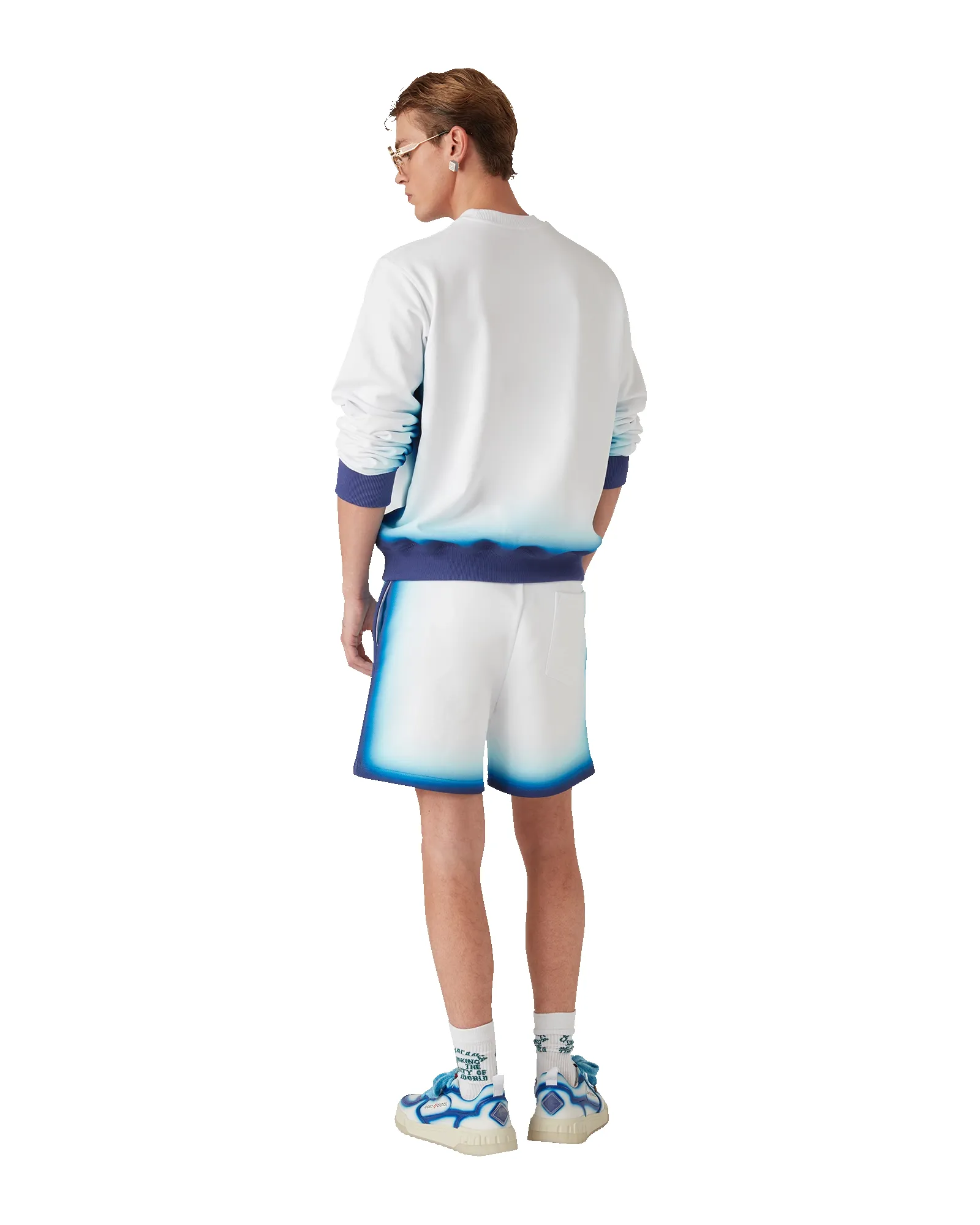 Blue Fade Sweatshirt sold by Casablanca product image thumbnail 3