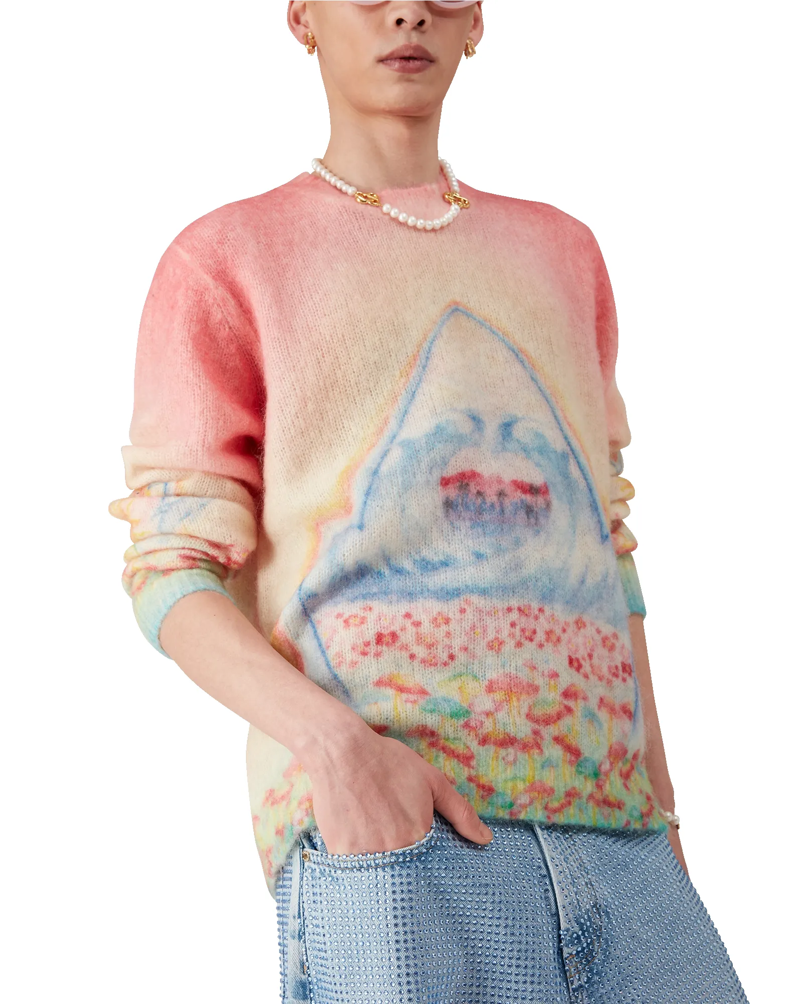 Psychedelic Nirvana Jumper sold by Casablanca product image thumbnail 4