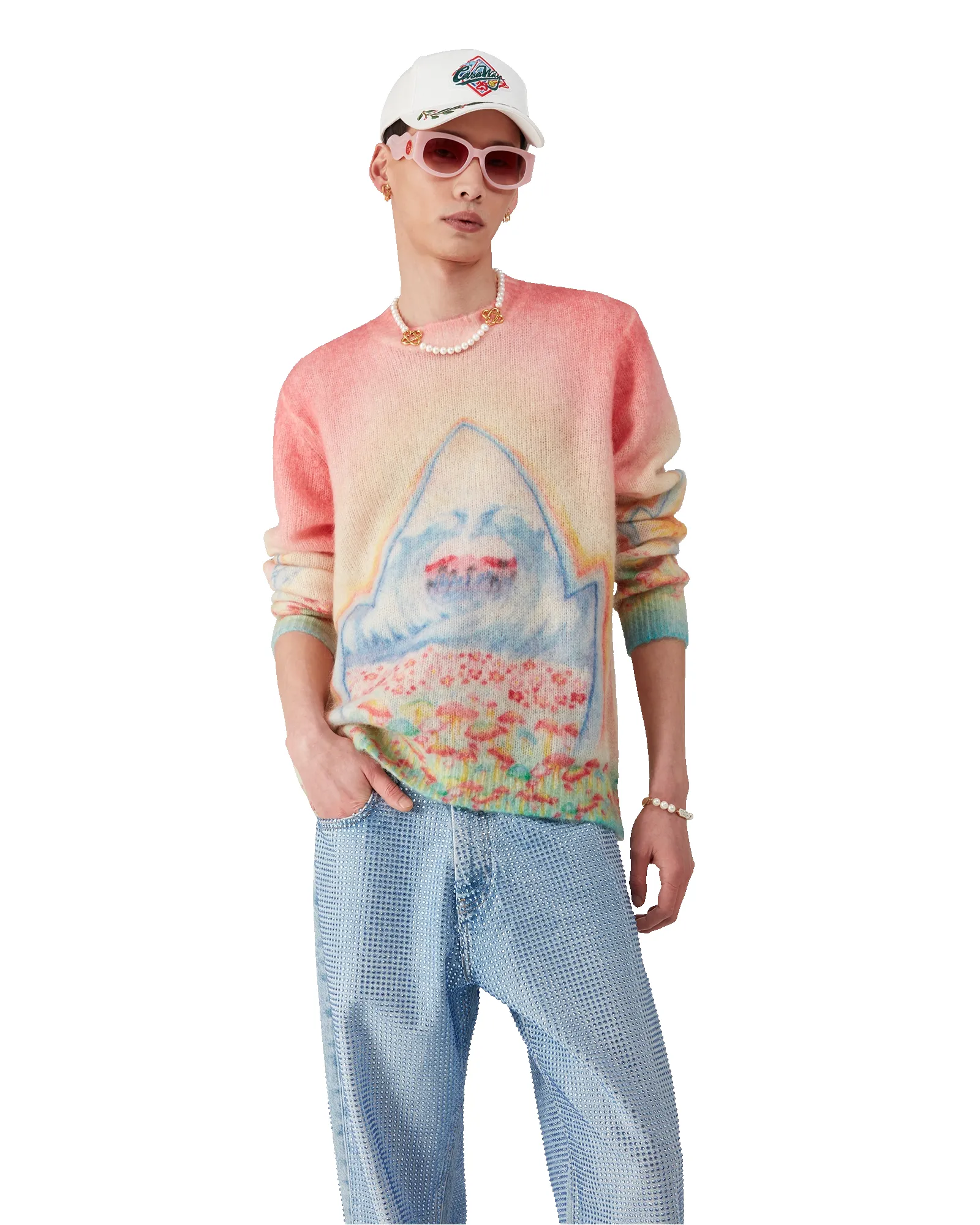 Psychedelic Nirvana Jumper sold by Casablanca product image thumbnail 3
