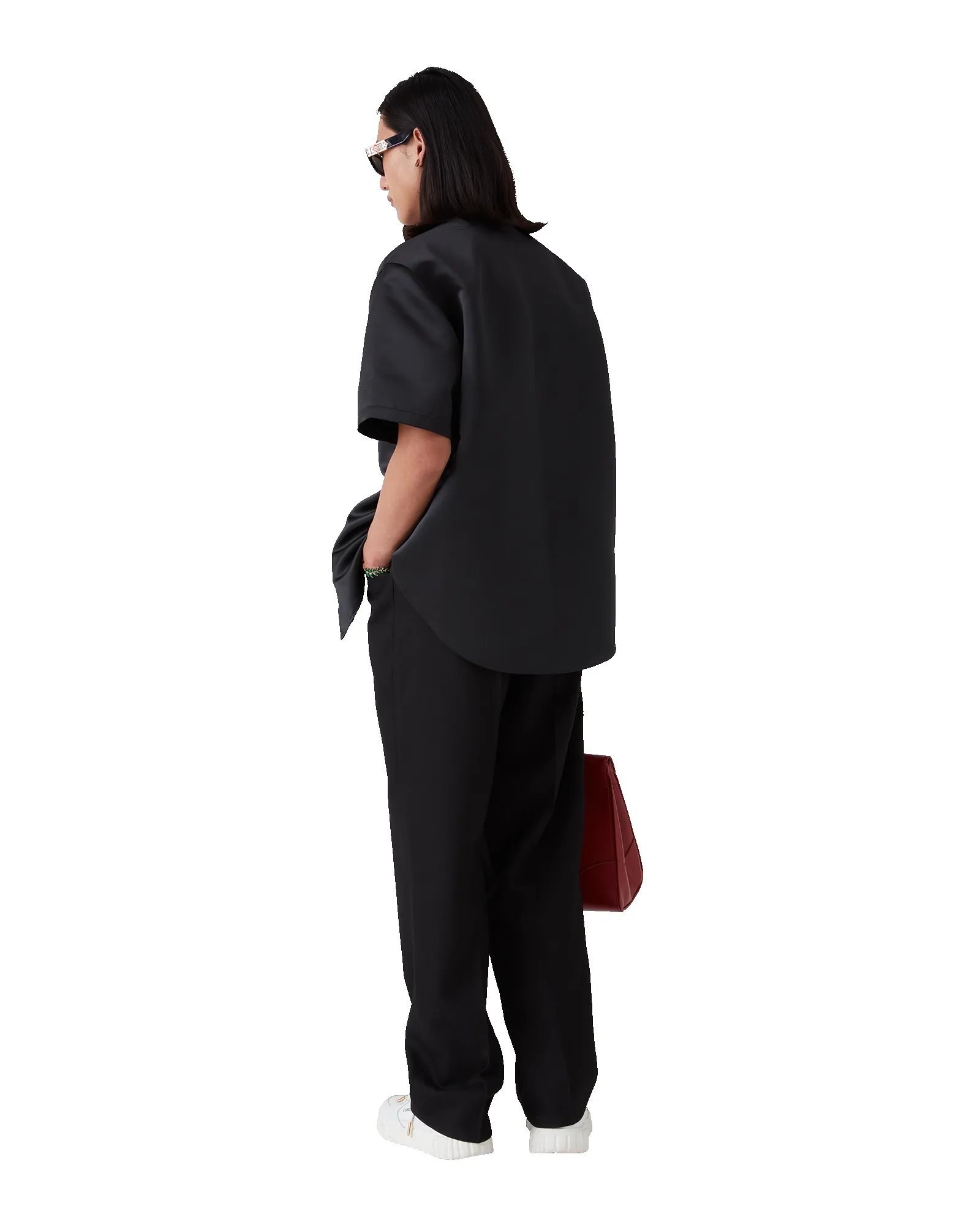 Pleated Chino Trousers sold by Casablanca product image thumbnail 3