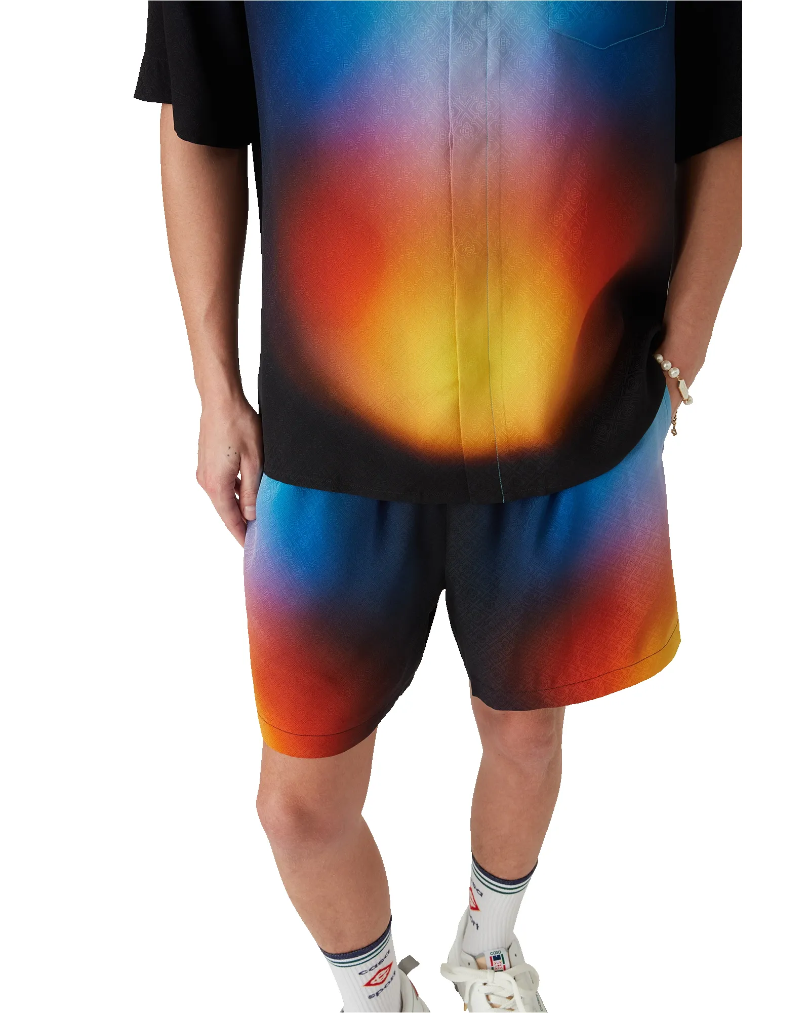 Gradient Silk Shorts sold by Casablanca product image thumbnail 4