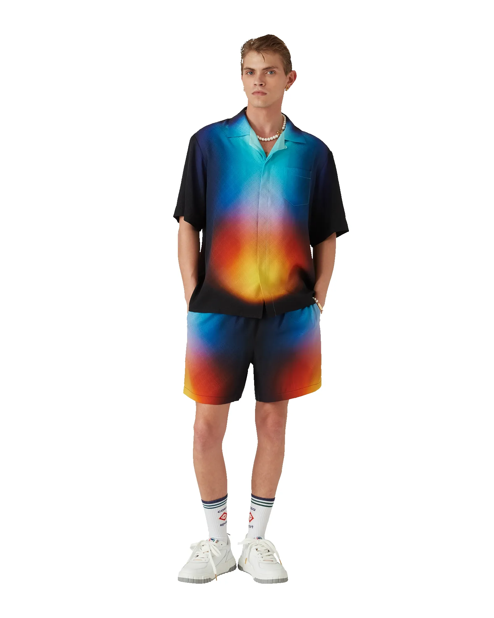 Gradient Silk Shorts sold by Casablanca product image thumbnail 2
