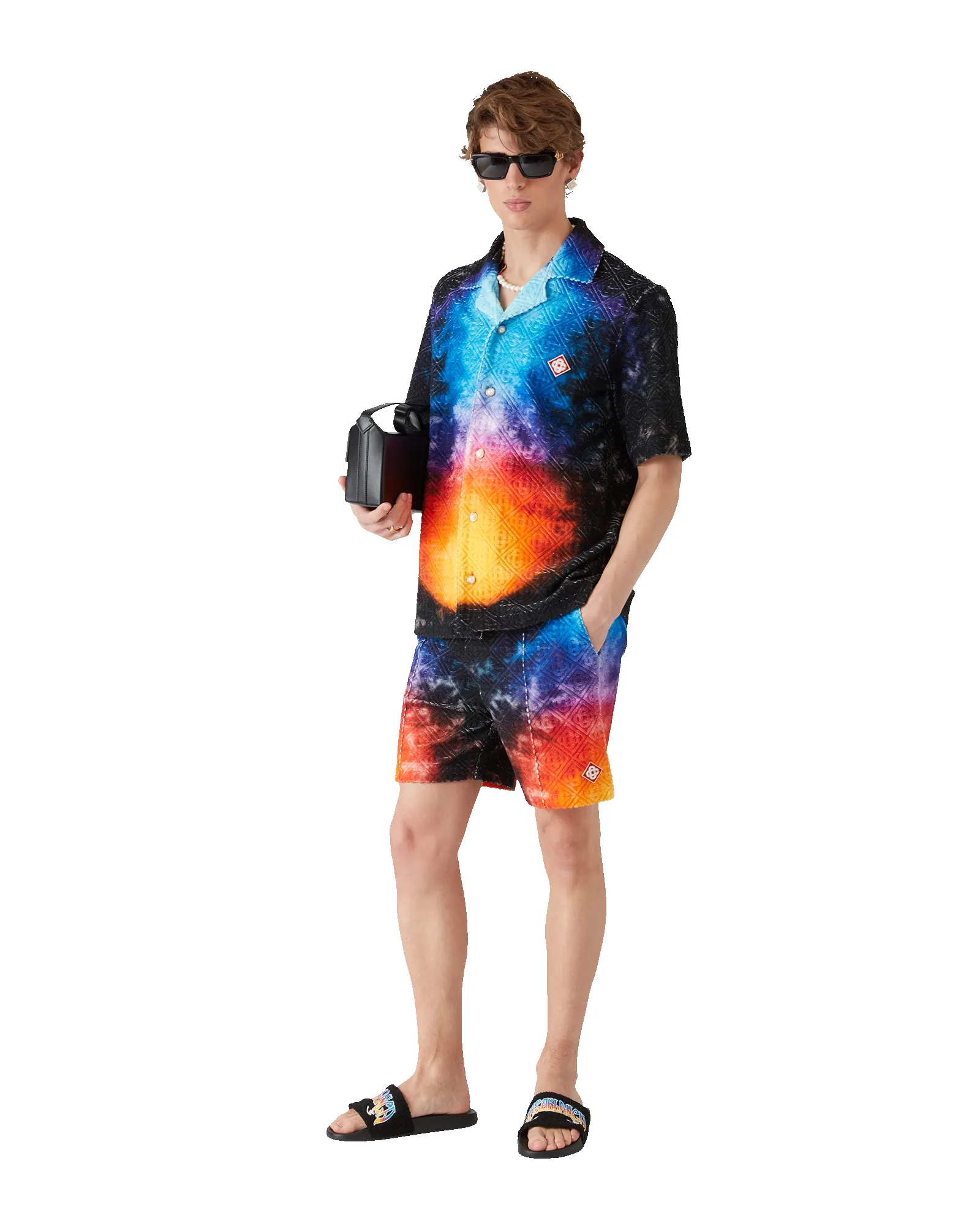 Gradient Short Sleeve Towelling Shirt sold by Casablanca product image thumbnail 2