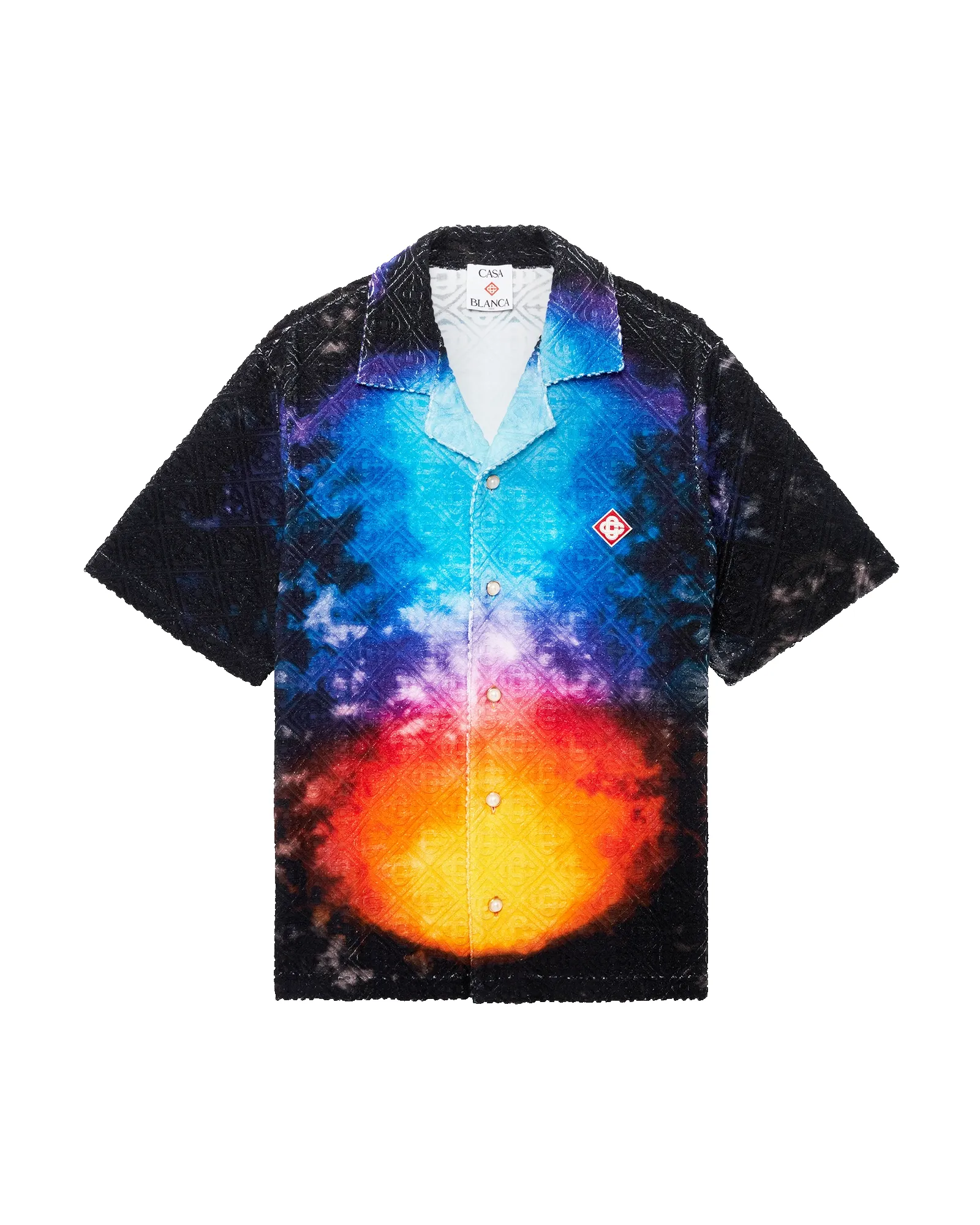 Gradient Short Sleeve Towelling Shirt sold by Casablanca