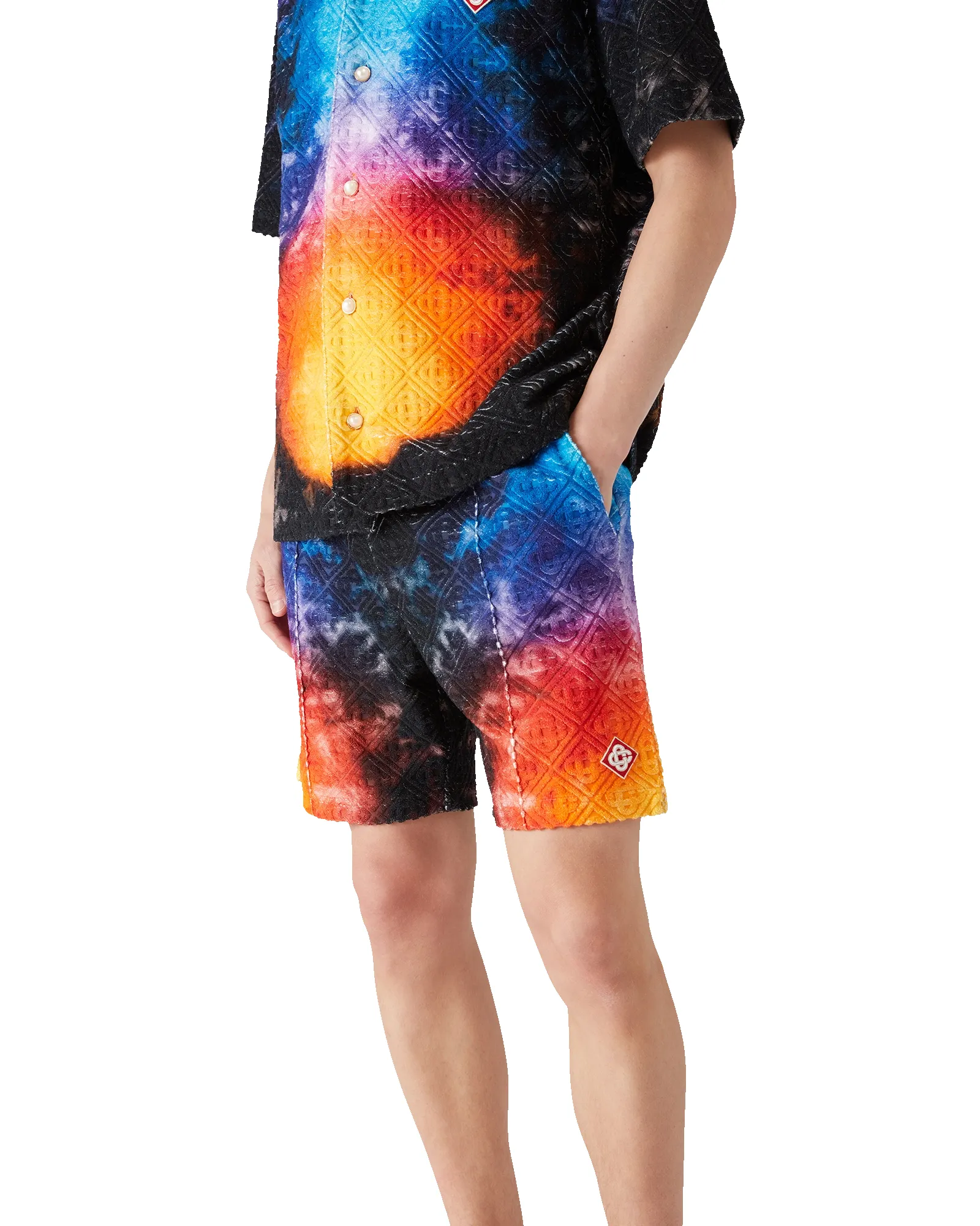 Gradient Towelling Shorts sold by Casablanca product image thumbnail 3