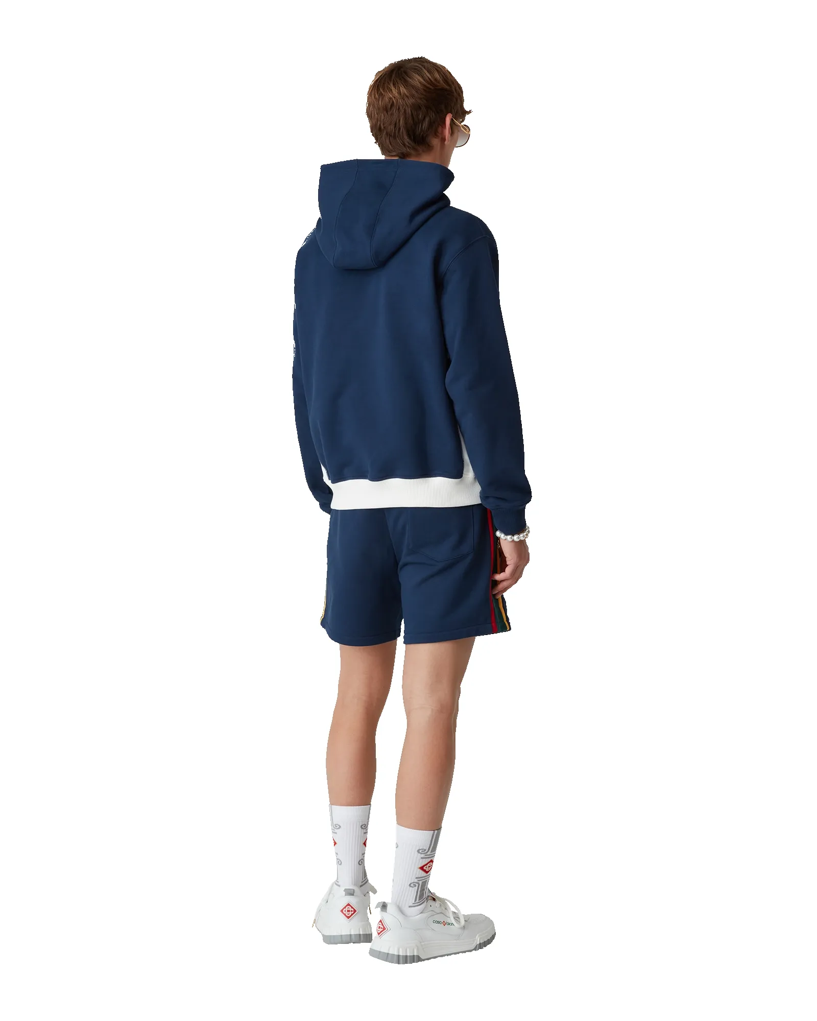 Colourblock Sweatshorts sold by Casablanca product image thumbnail 3