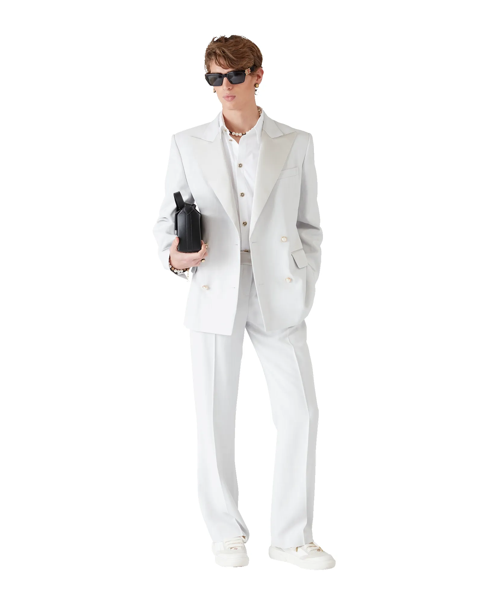 Double Breasted Tuxedo Jacket sold by Casablanca product image thumbnail 2