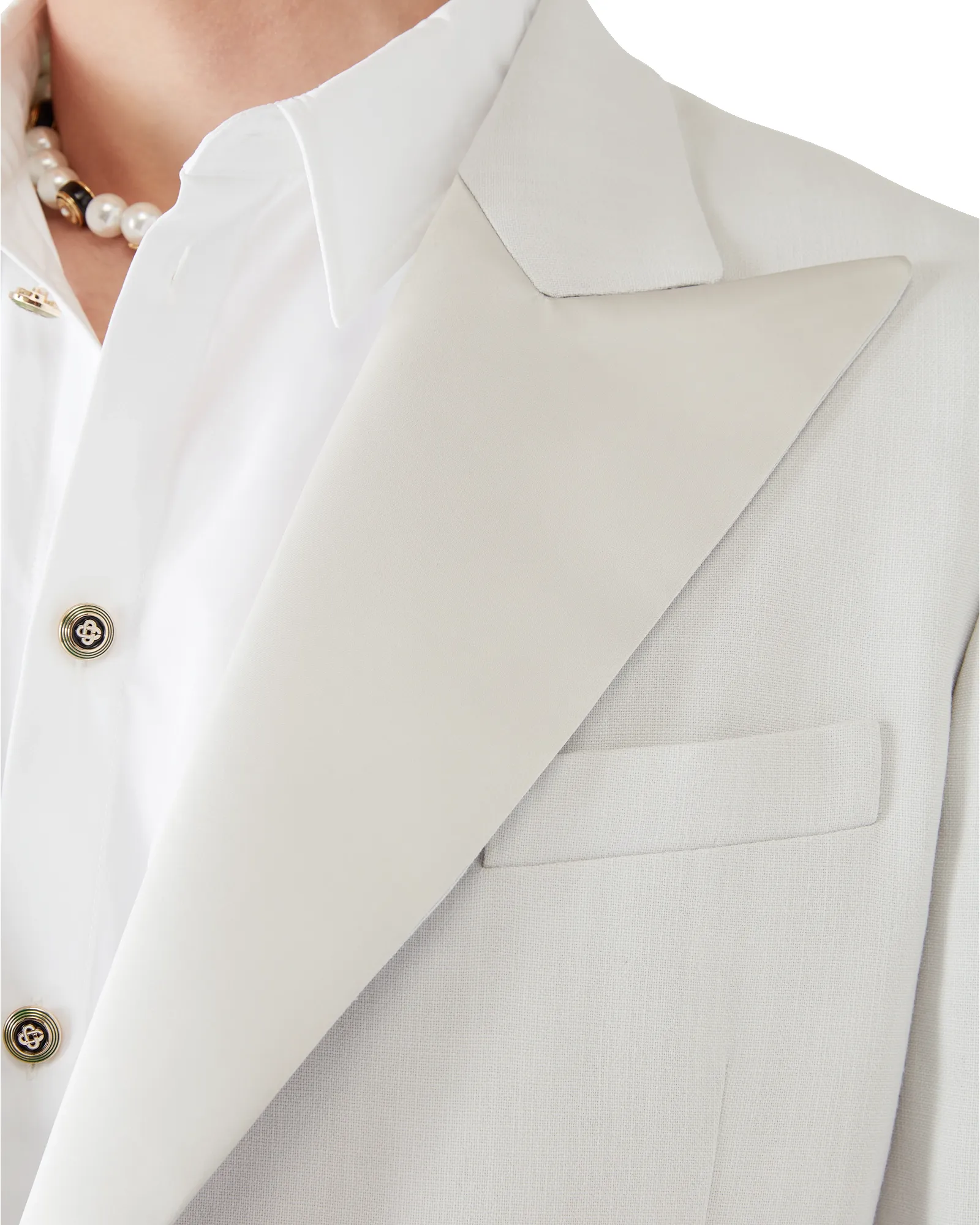 Double Breasted Tuxedo Jacket sold by Casablanca product image thumbnail 4