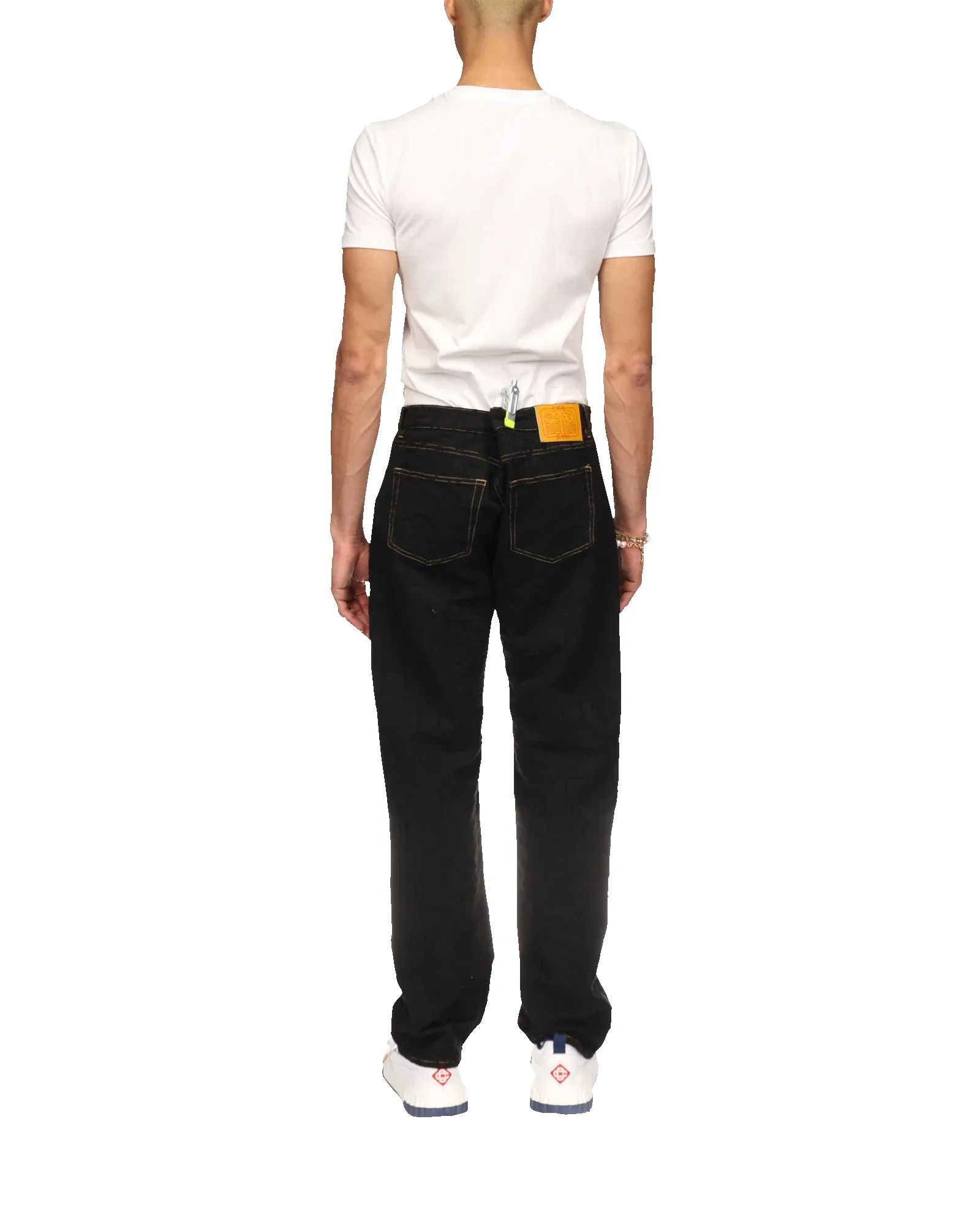 Jacquard Denim Jeans sold by Casablanca product image thumbnail 4