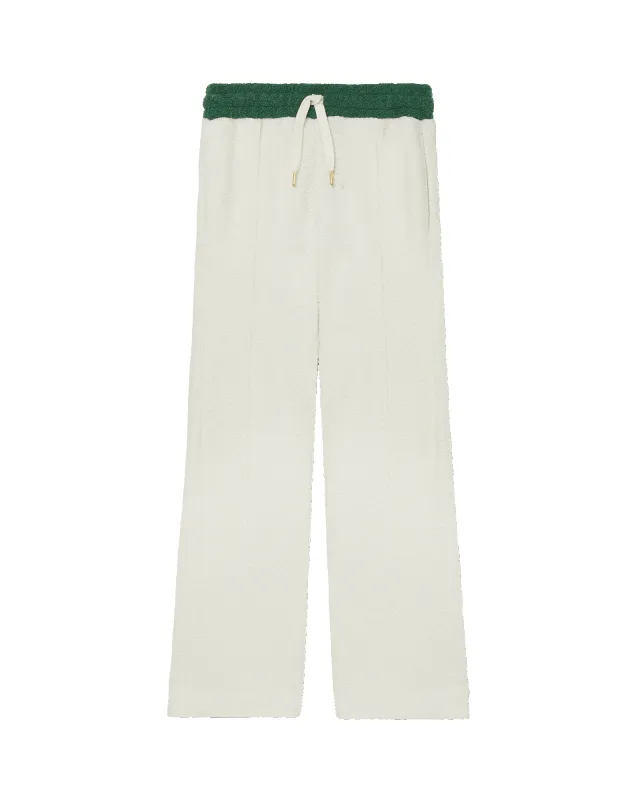 Off-White Cashmere Colour Block Sweatpants sold by Casablanca