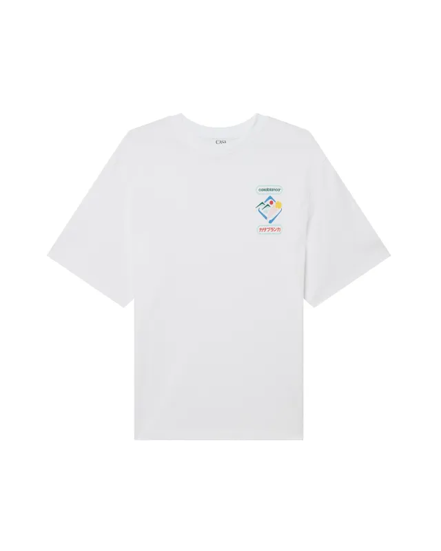 Montagne Sportif Short Sleeve T-Shirt sold by Casablanca