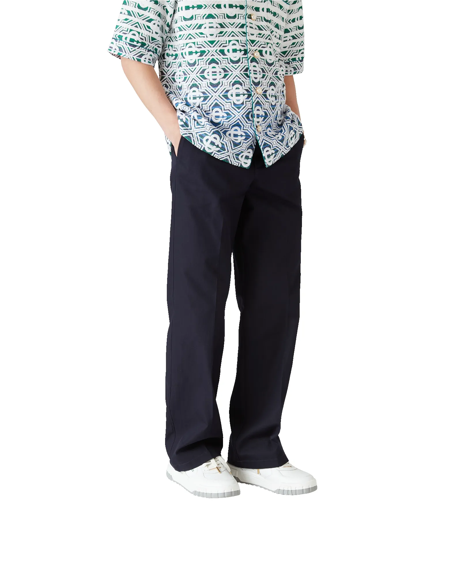 Relaxed Chino Trousers sold by Casablanca product image thumbnail 3