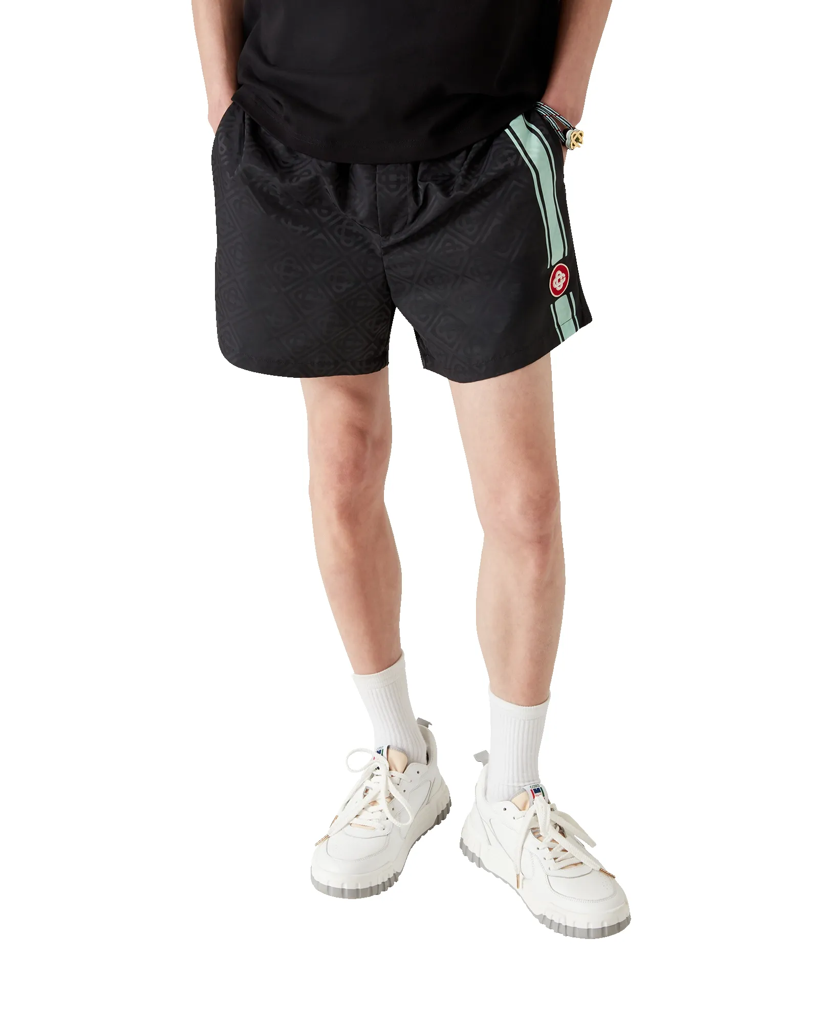 Monogram Jacquard Stripe Swim Shorts sold by Casablanca product image thumbnail 4