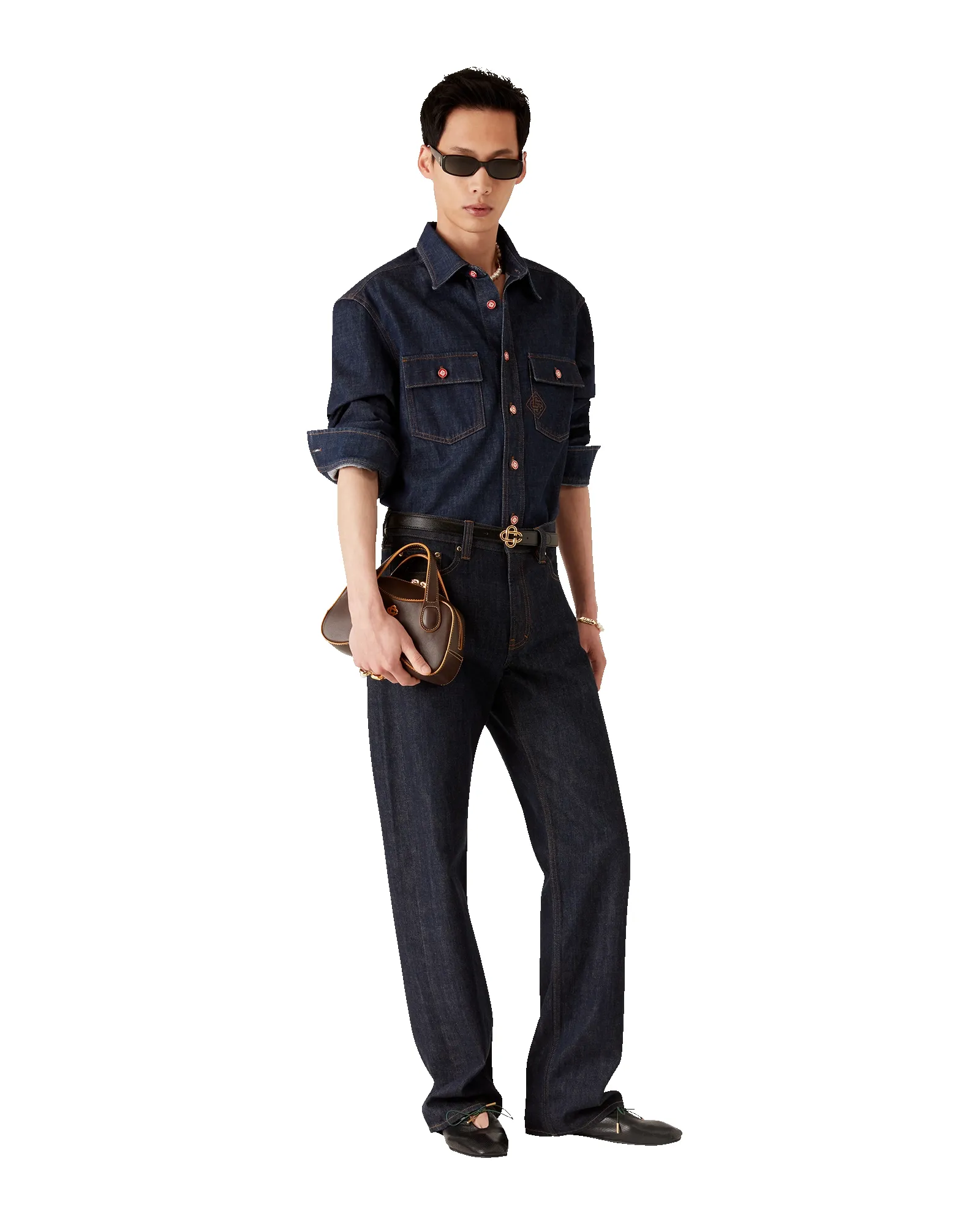Laurel Selvedge Denim Jeans sold by Casablanca product image thumbnail 2