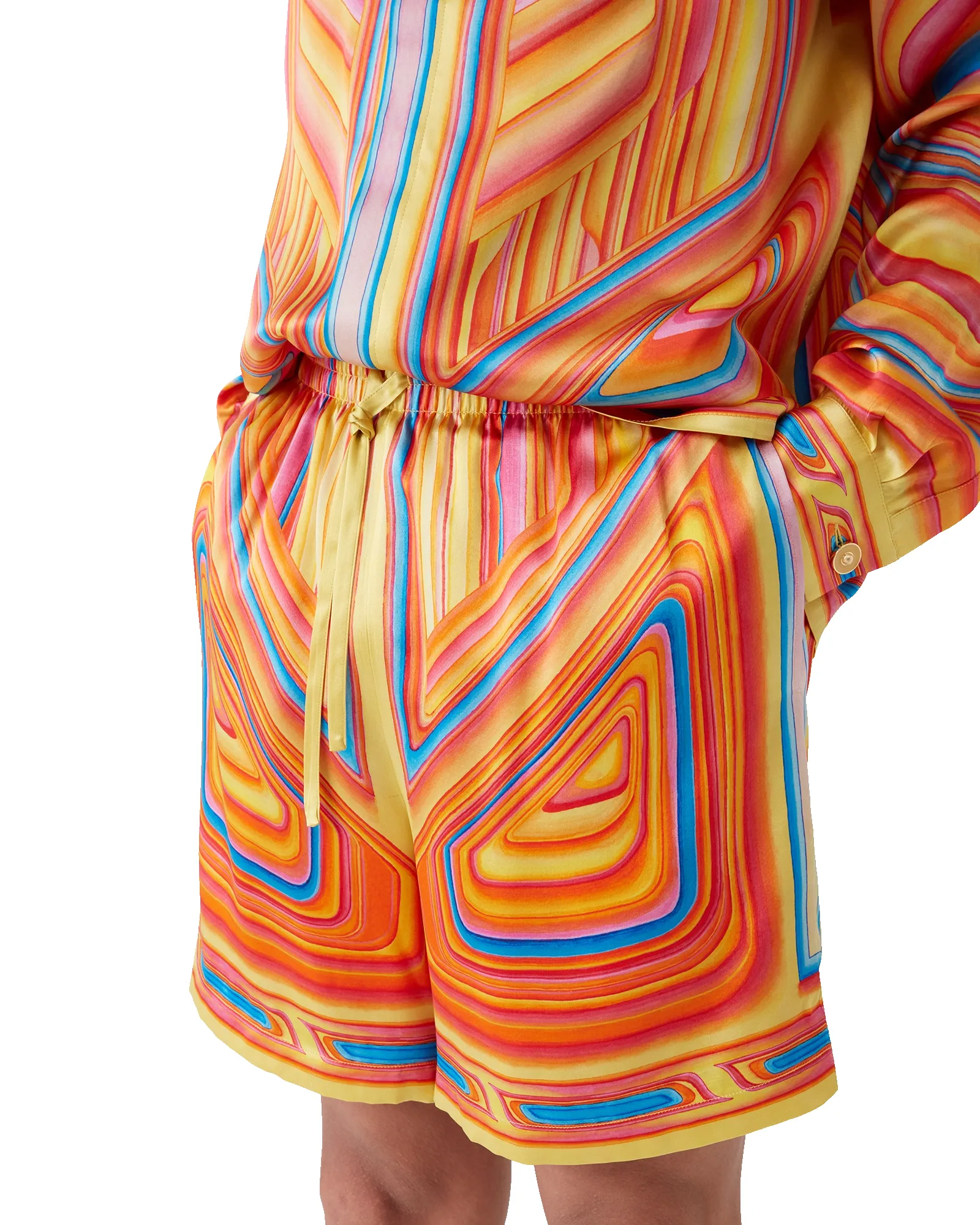 Low Rider Silk Shorts sold by Casablanca product image thumbnail 5