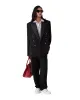 Wool Five Pleat Tailored Trousers sold by Casablanca