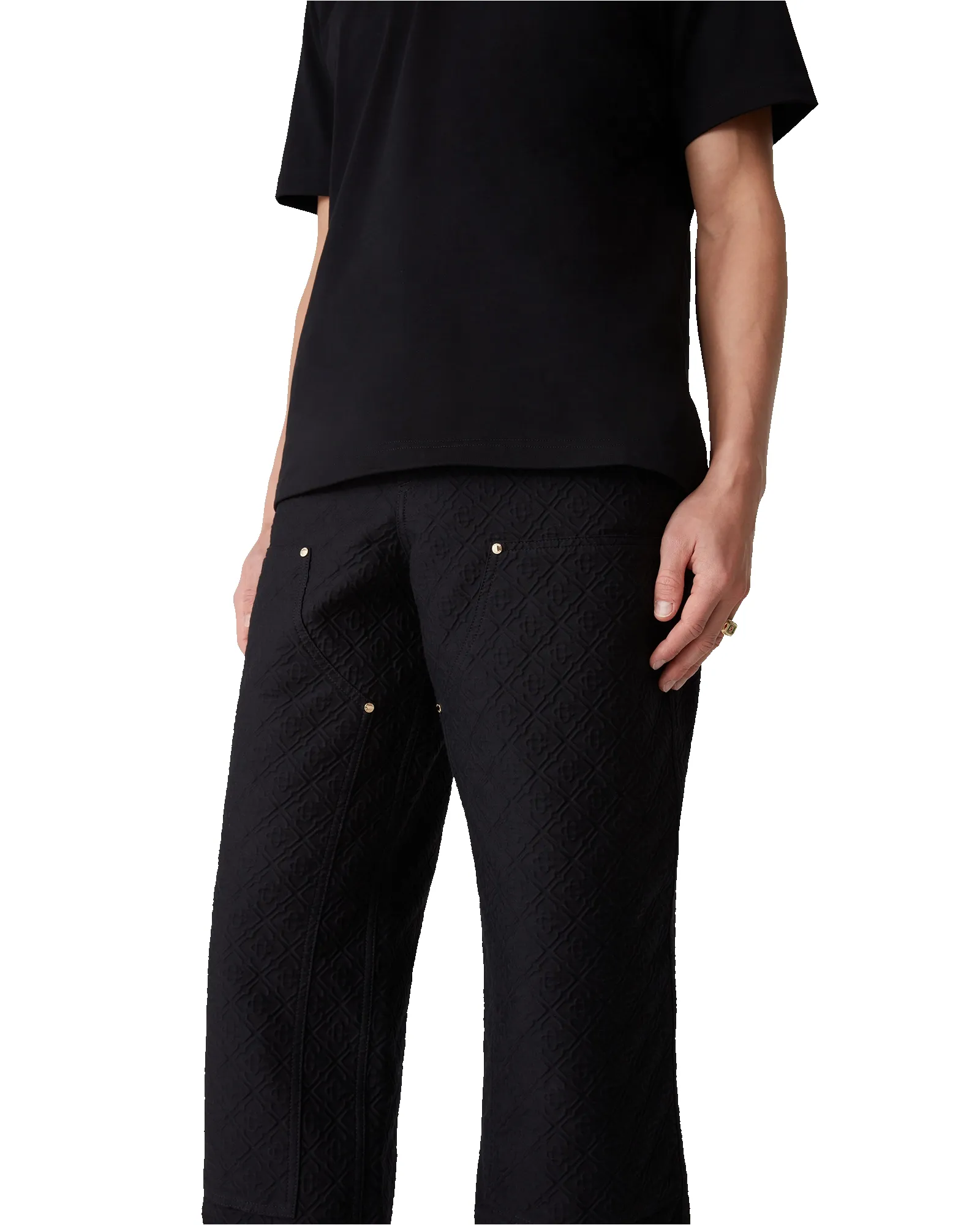 Jacquard Cargo Trousers sold by Casablanca product image thumbnail 4