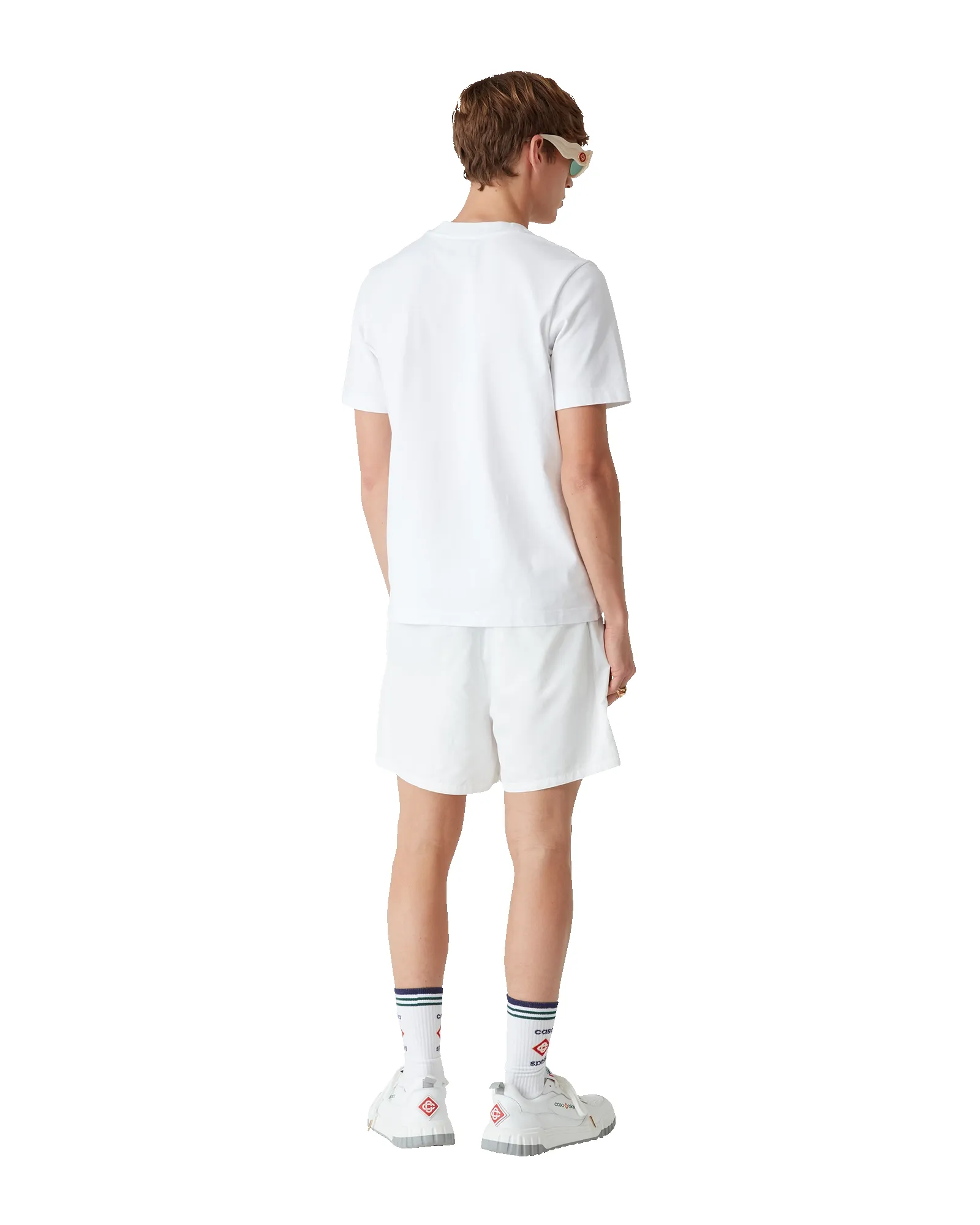Midnight Acropolis Windbreaker Shorts sold by Casablanca product image thumbnail 3