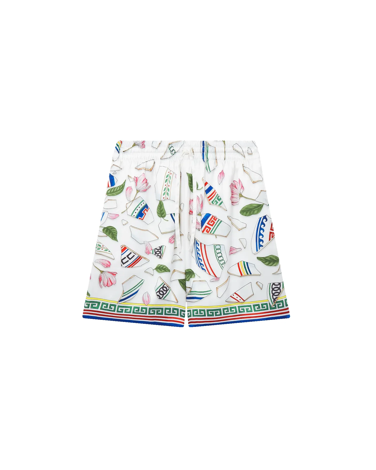 Le Vase Brise Silk Shorts sold by Casablanca