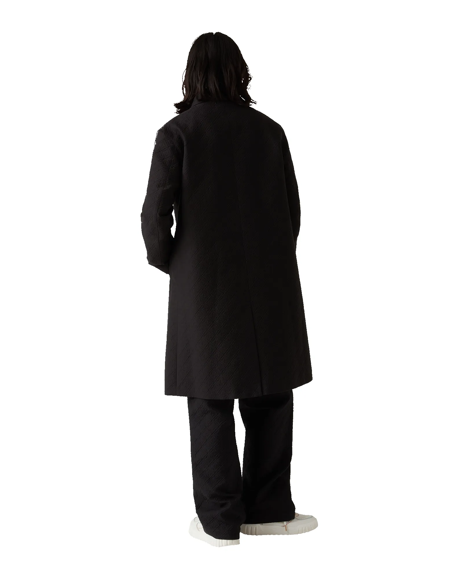 Jacquard Car Coat sold by Casablanca product image thumbnail 5