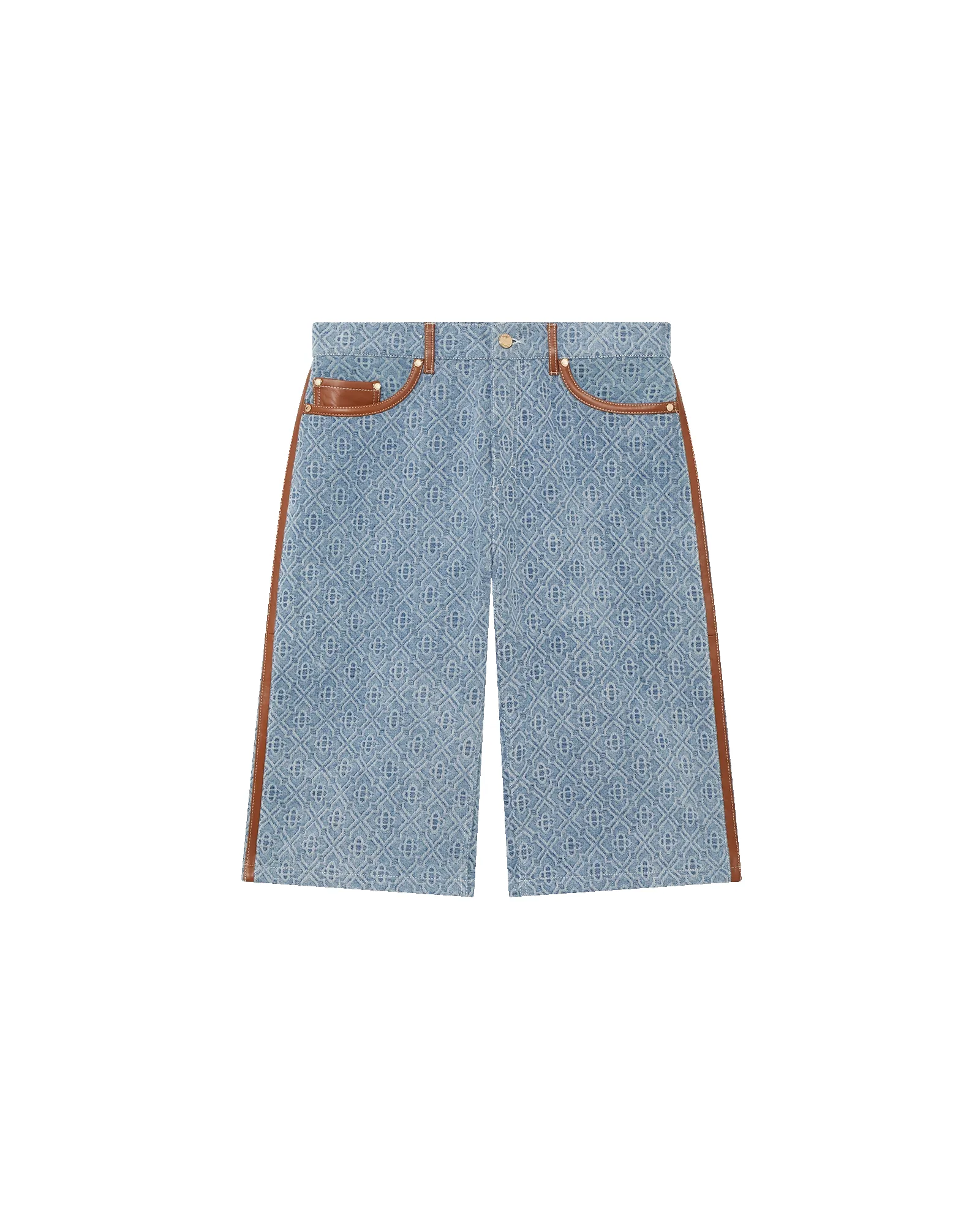 Monogram Jean Shorts sold by Casablanca