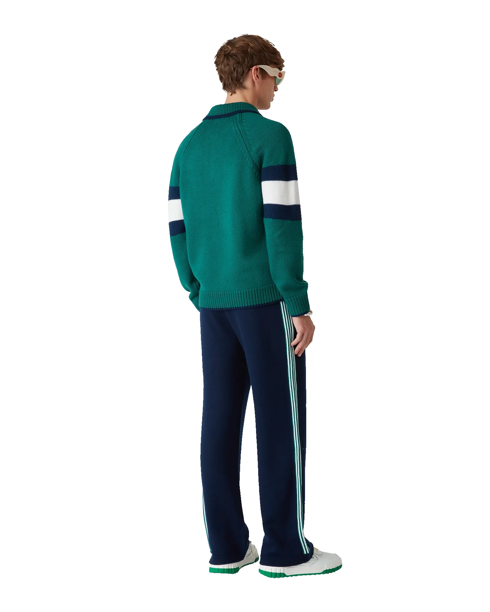 Colourblock Polo Shirt sold by Casablanca product image thumbnail 3