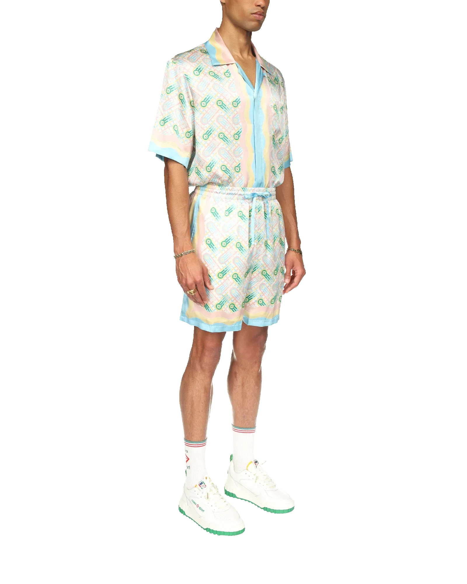 Ping Pong Silk Shorts sold by Casablanca product image thumbnail 5