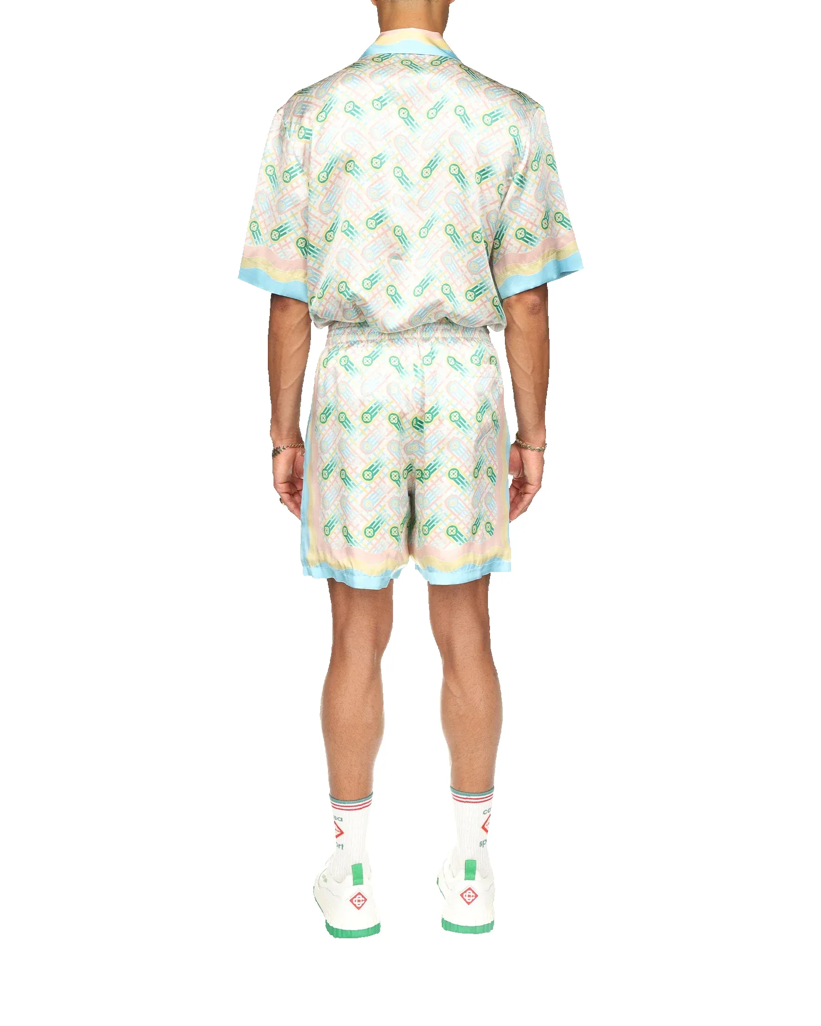 Ping Pong Silk Shorts sold by Casablanca product image thumbnail 4