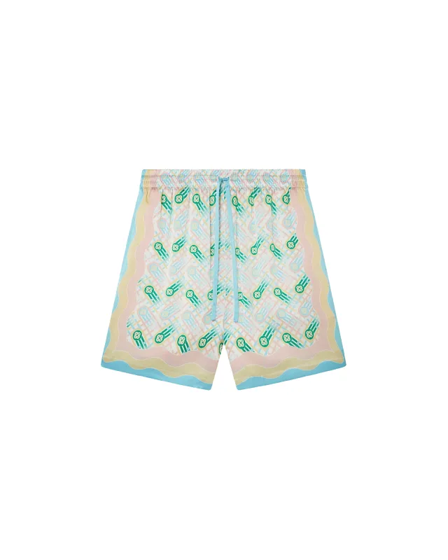 Ping Pong Silk Shorts sold by Casablanca