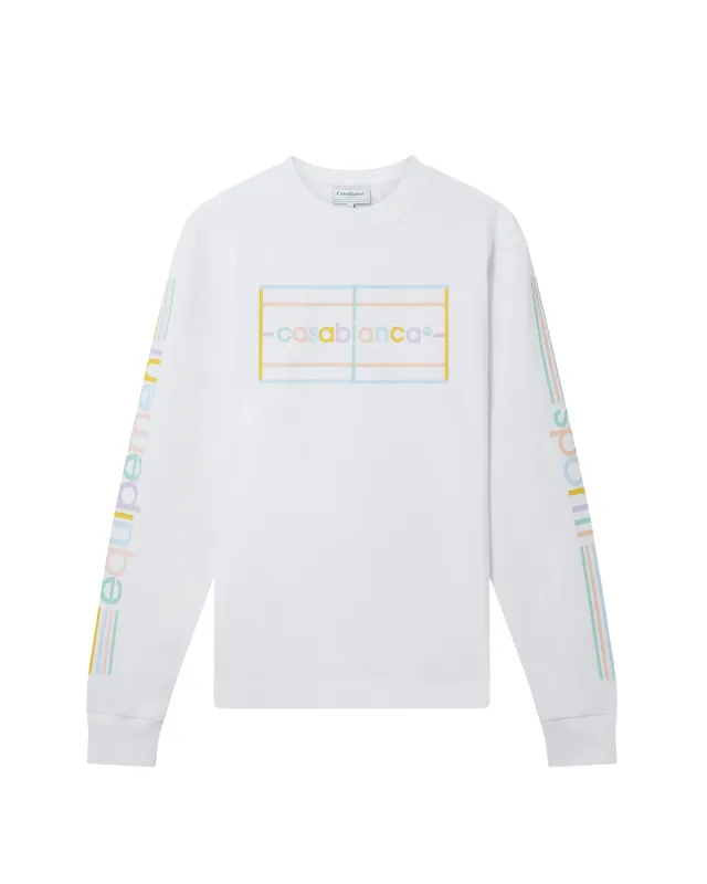Pastel Court Sweatshirt sold by Casablanca