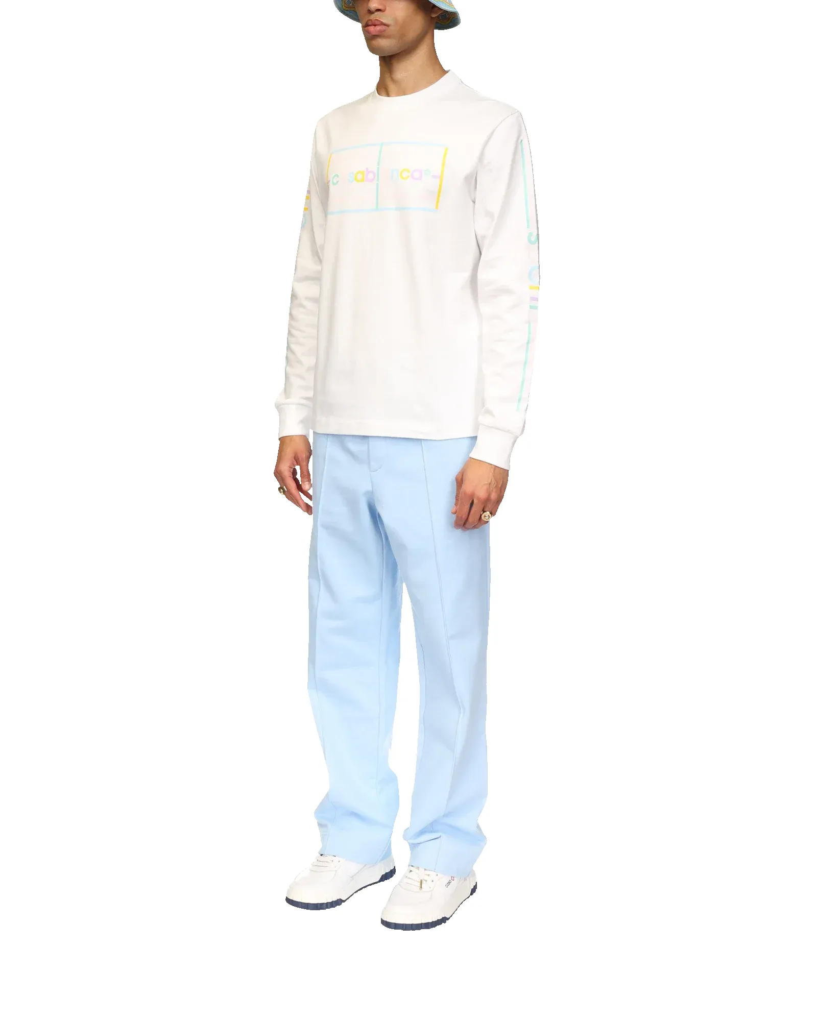 Pastel Court Sweatshirt sold by Casablanca product image thumbnail 3