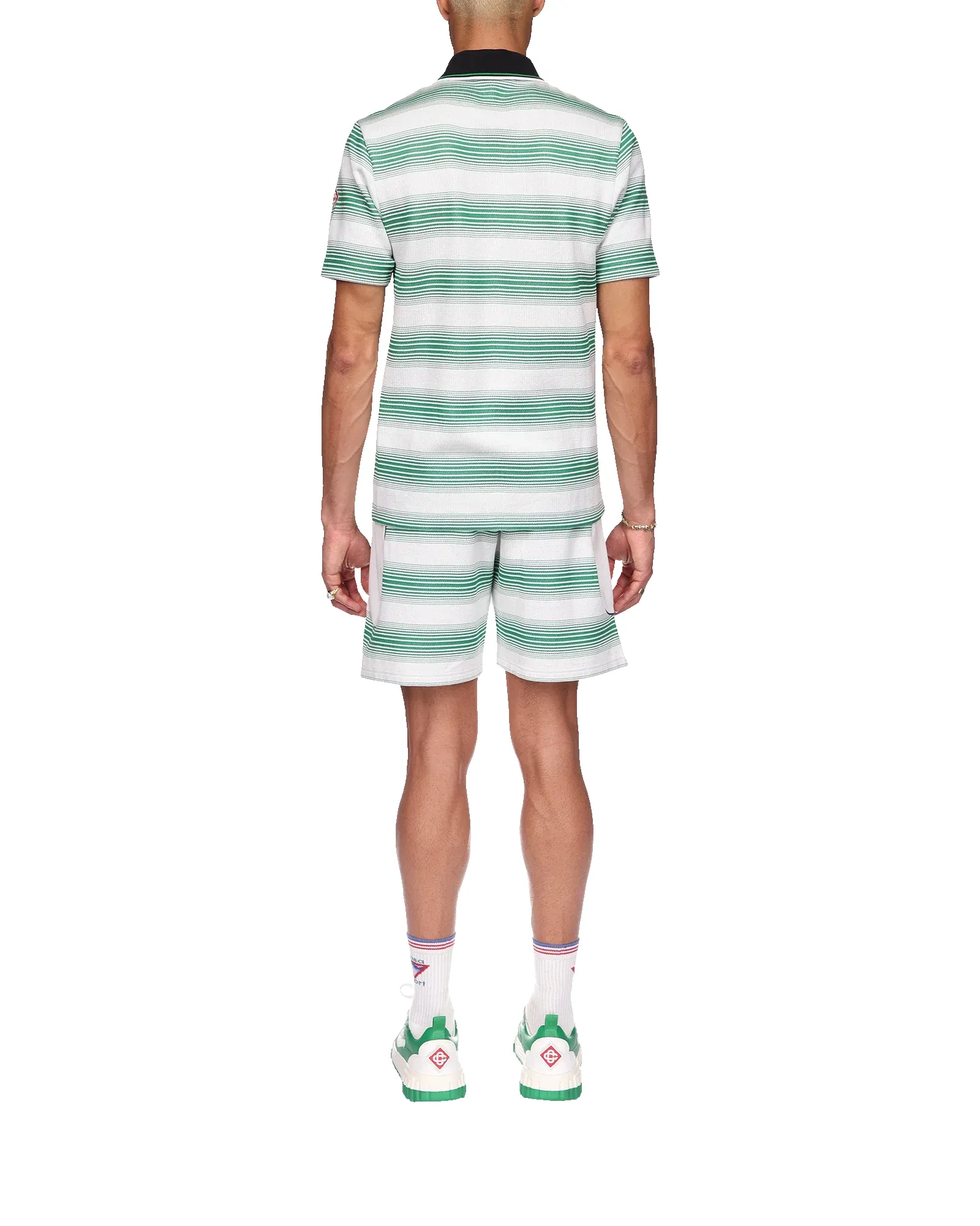 Gradient Stripe Polo Shirt sold by Casablanca product image thumbnail 4