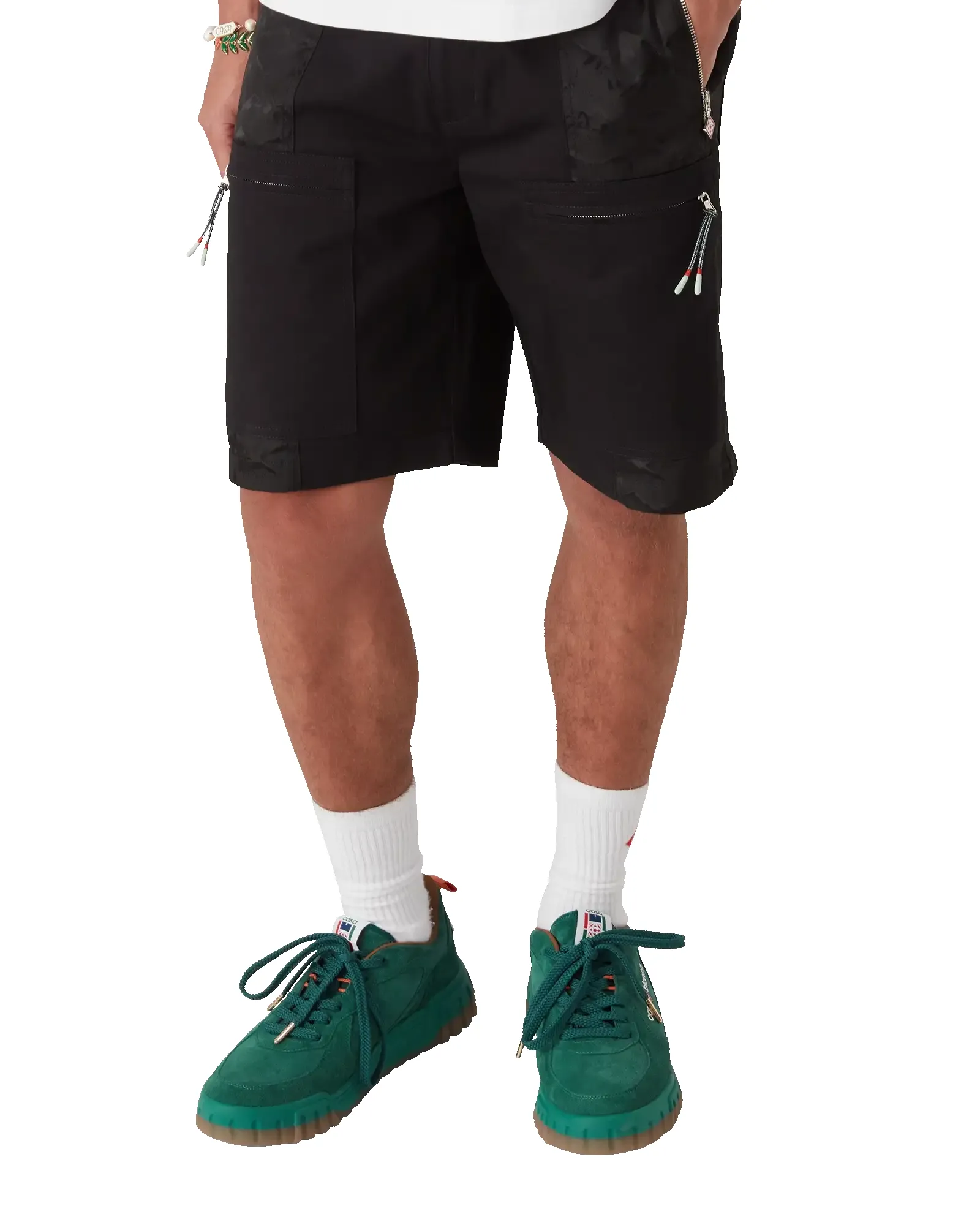 Nylon Mountain Camo Cargo Shorts sold by Casablanca product image thumbnail 4
