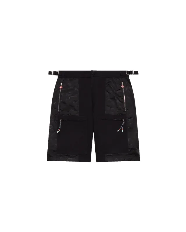 Nylon Mountain Camo Cargo Shorts made by Casablanca