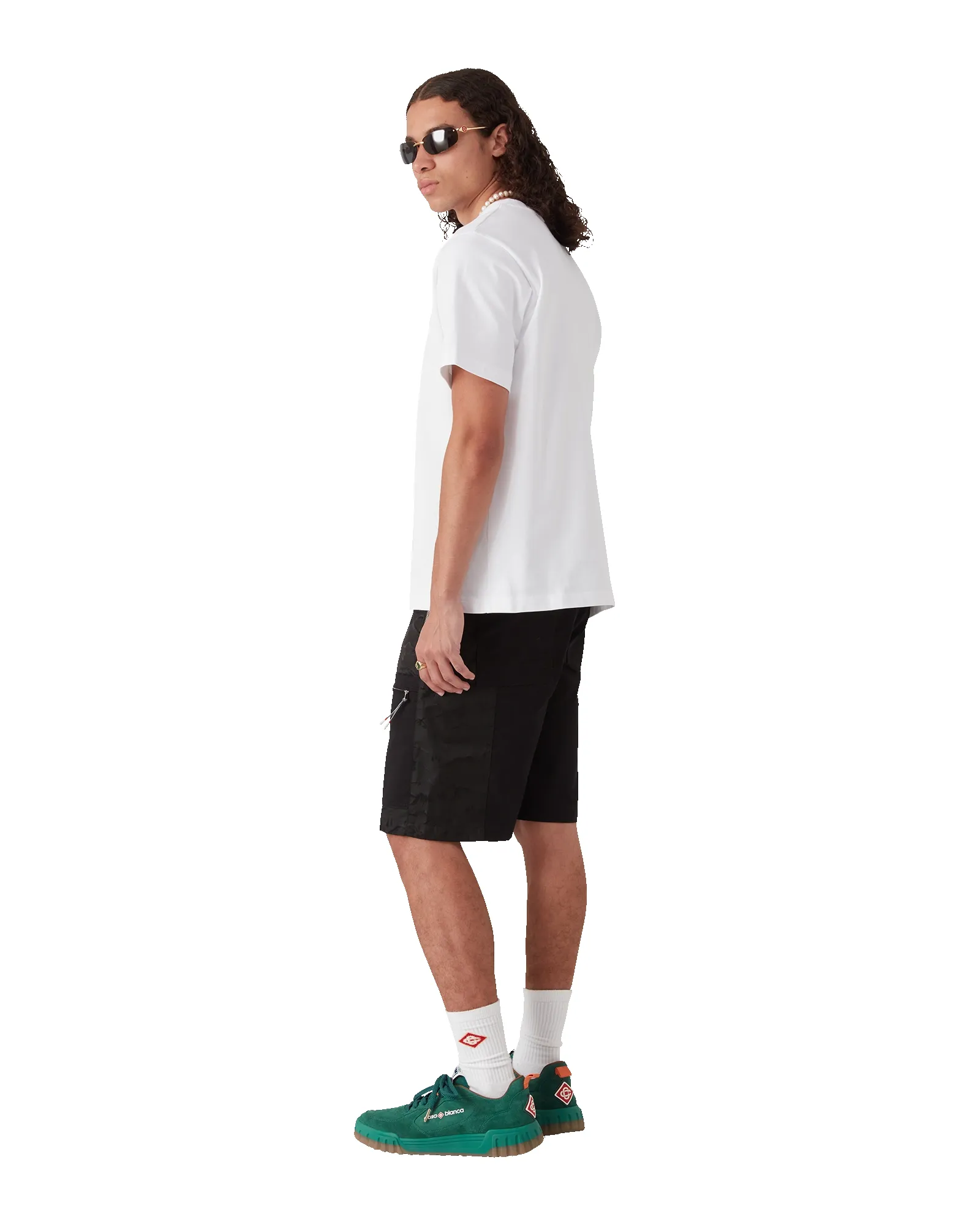 Nylon Mountain Camo Cargo Shorts sold by Casablanca product image thumbnail 3