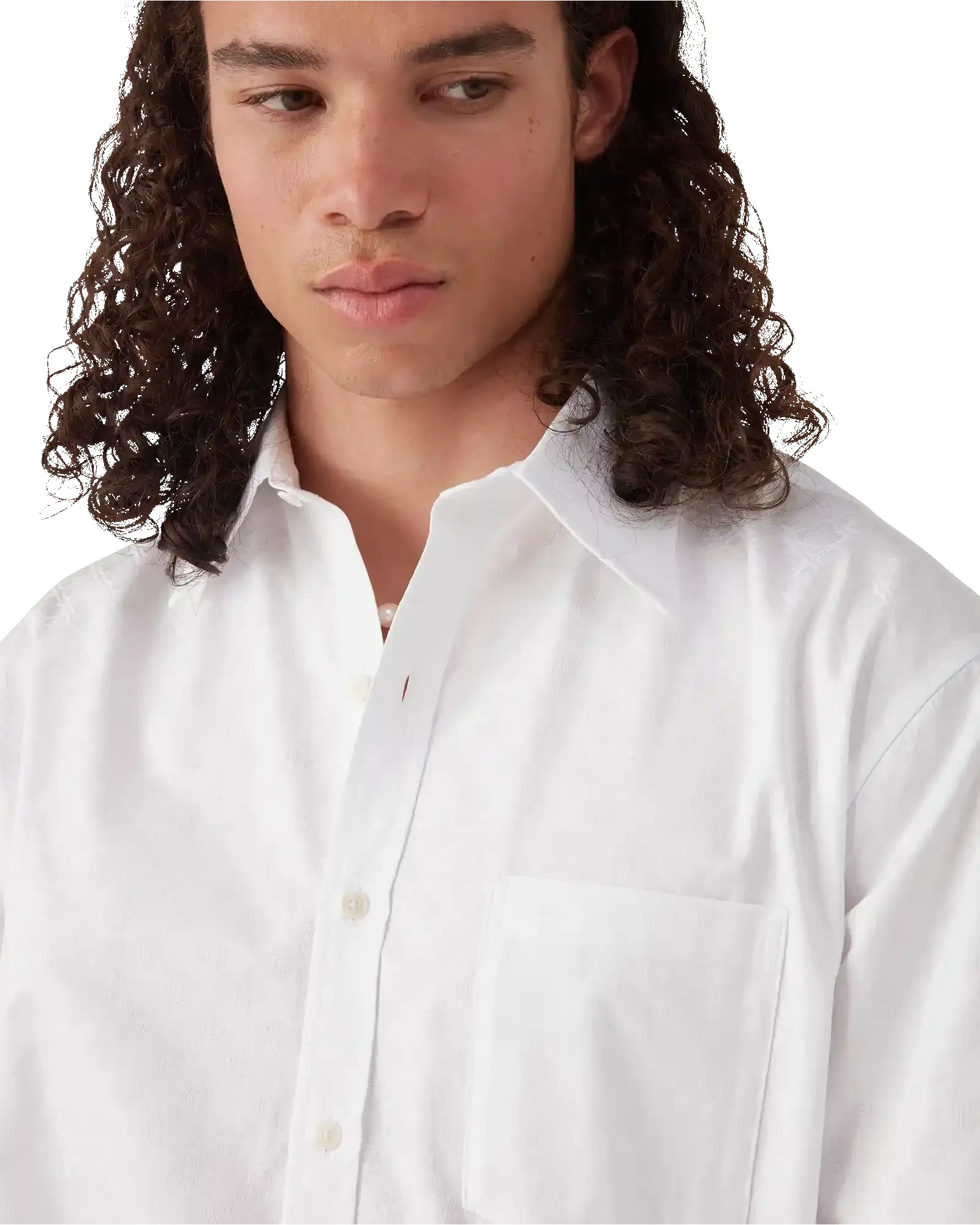 Cotton Monogram Jacquard Oxford Shirt sold by Casablanca product image thumbnail 5