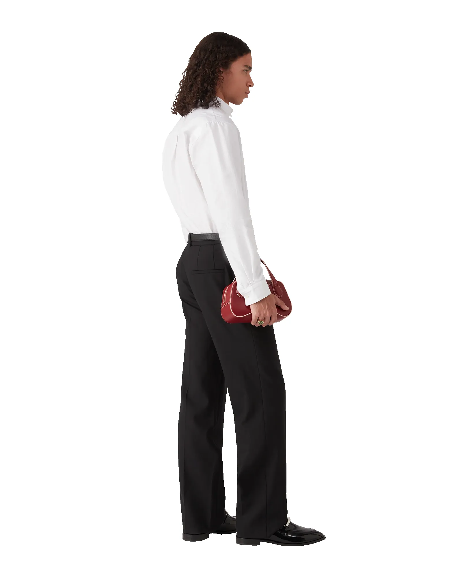 Cotton Monogram Jacquard Oxford Shirt sold by Casablanca product image thumbnail 3