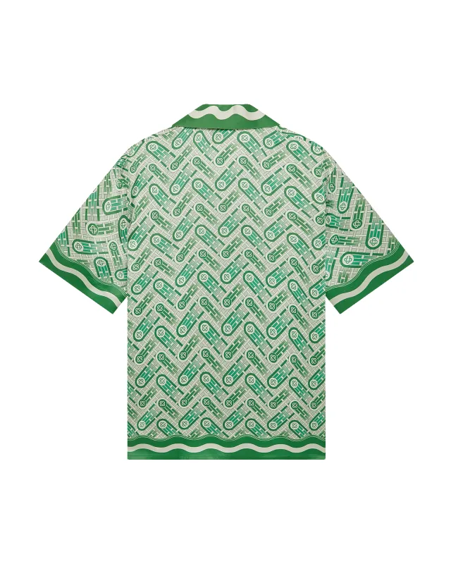 Ping Pong Short Sleeve Silk Shirt sold by Casablanca