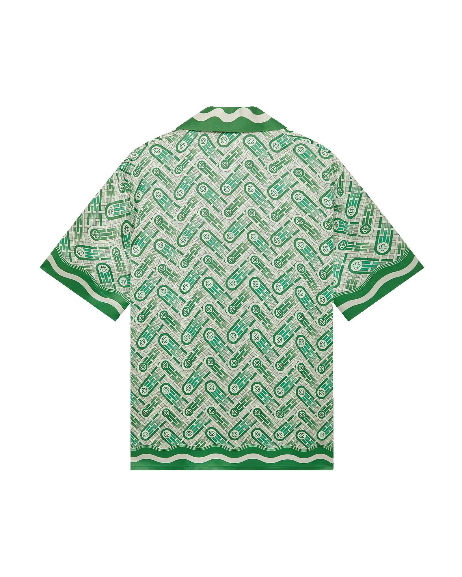 Ping Pong Short Sleeve Silk Shirt sold by Casablanca