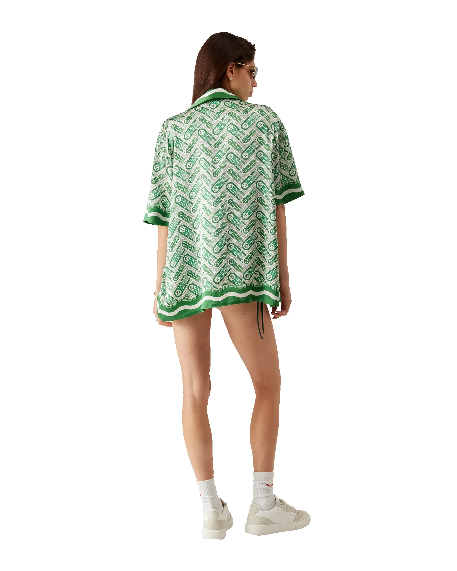 Ping Pong Short Sleeve Silk Shirt sold by Casablanca product image thumbnail 4