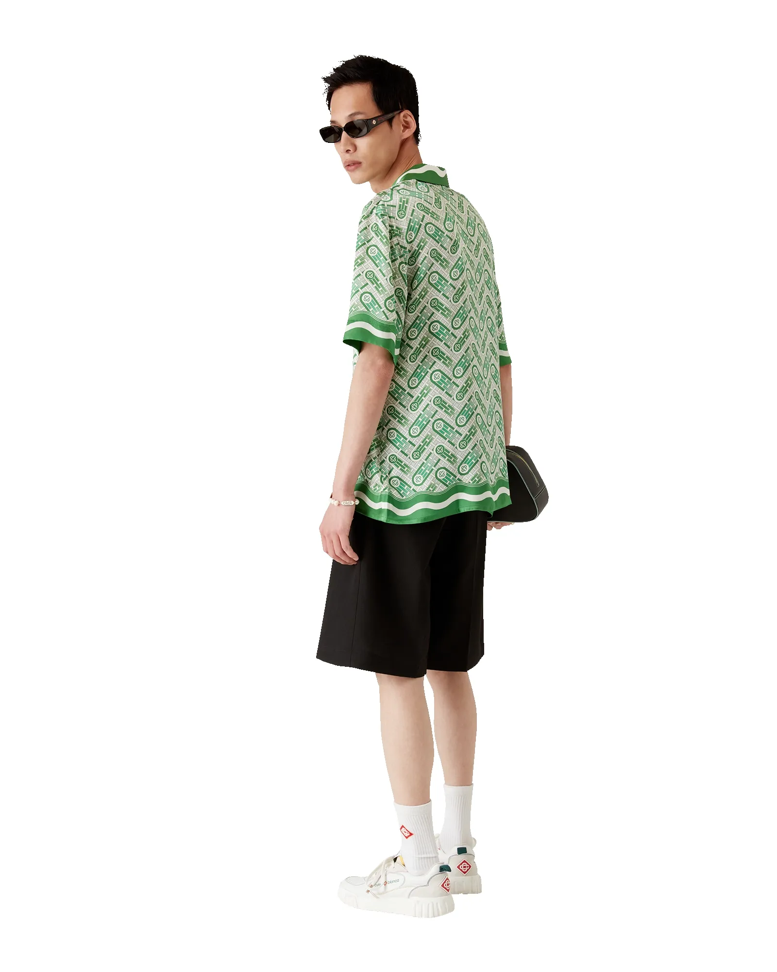 Ping Pong Short Sleeve Silk Shirt sold by Casablanca product image thumbnail 5