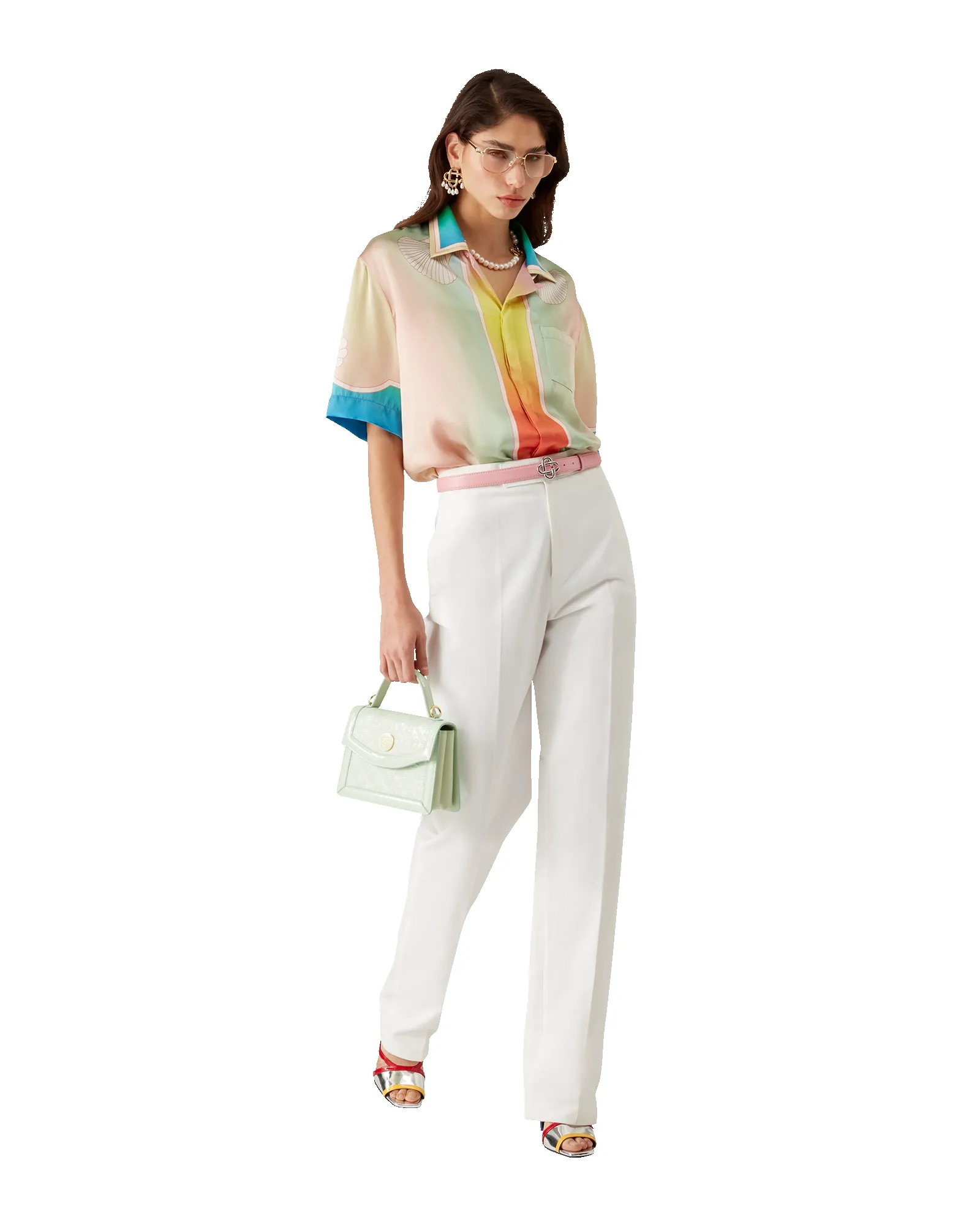 Lucid Dreams Short Sleeve Silk Shirt sold by Casablanca product image thumbnail 2