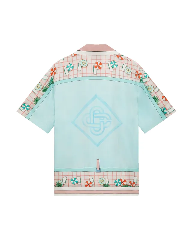 Copacabana Short Sleeve Silk Shirt sold by Casablanca