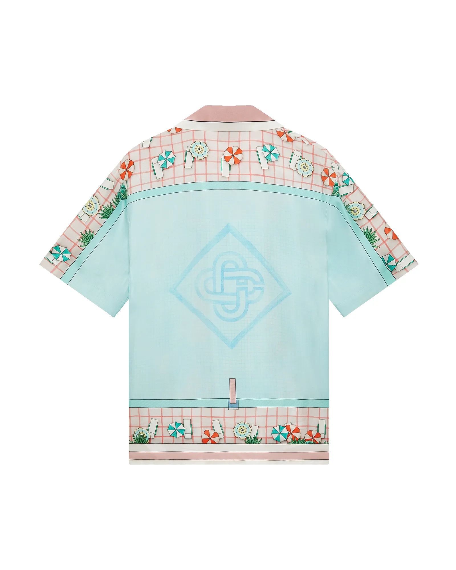Copacabana Short Sleeve Silk Shirt sold by Casablanca