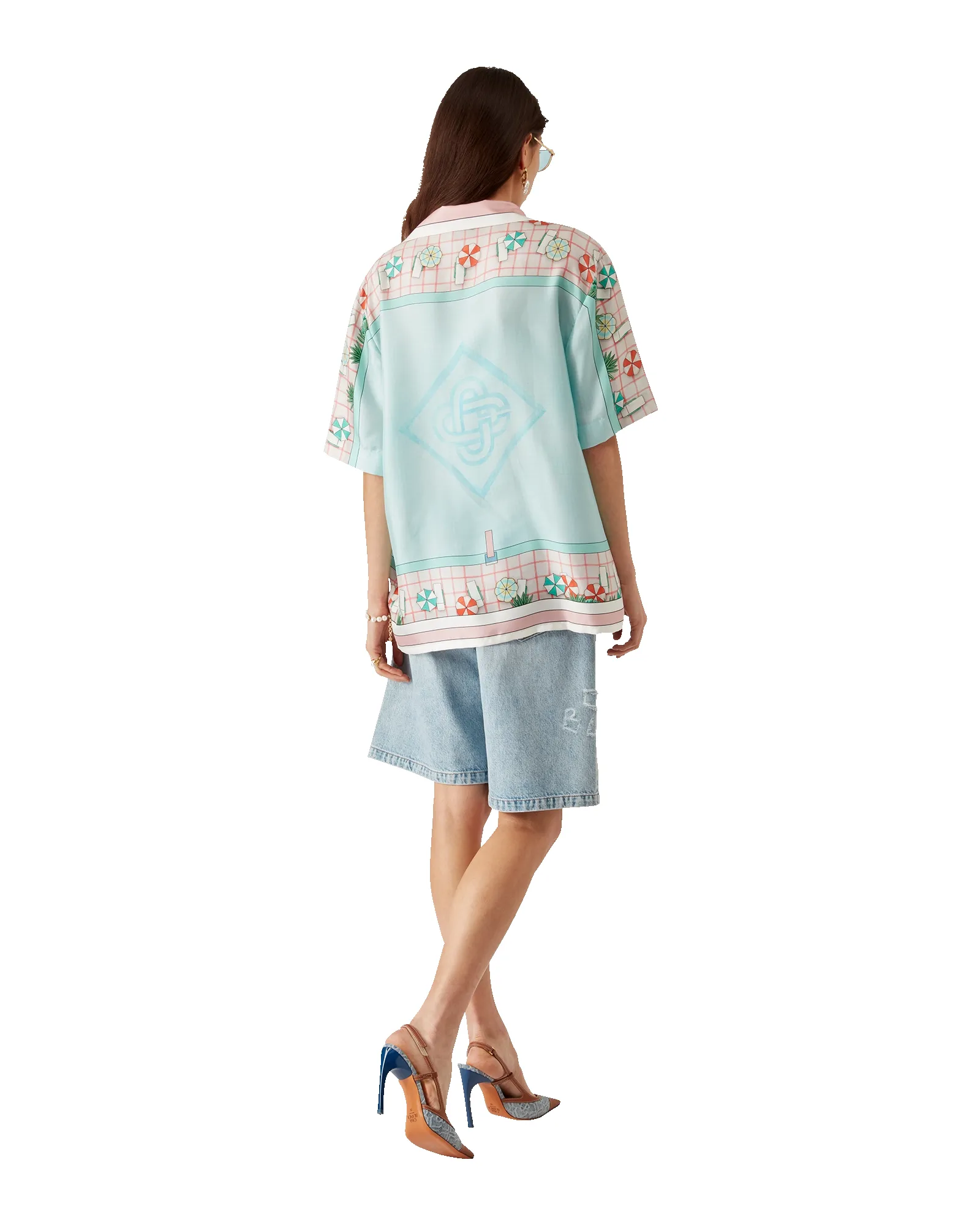 Copacabana Short Sleeve Silk Shirt sold by Casablanca product image thumbnail 4