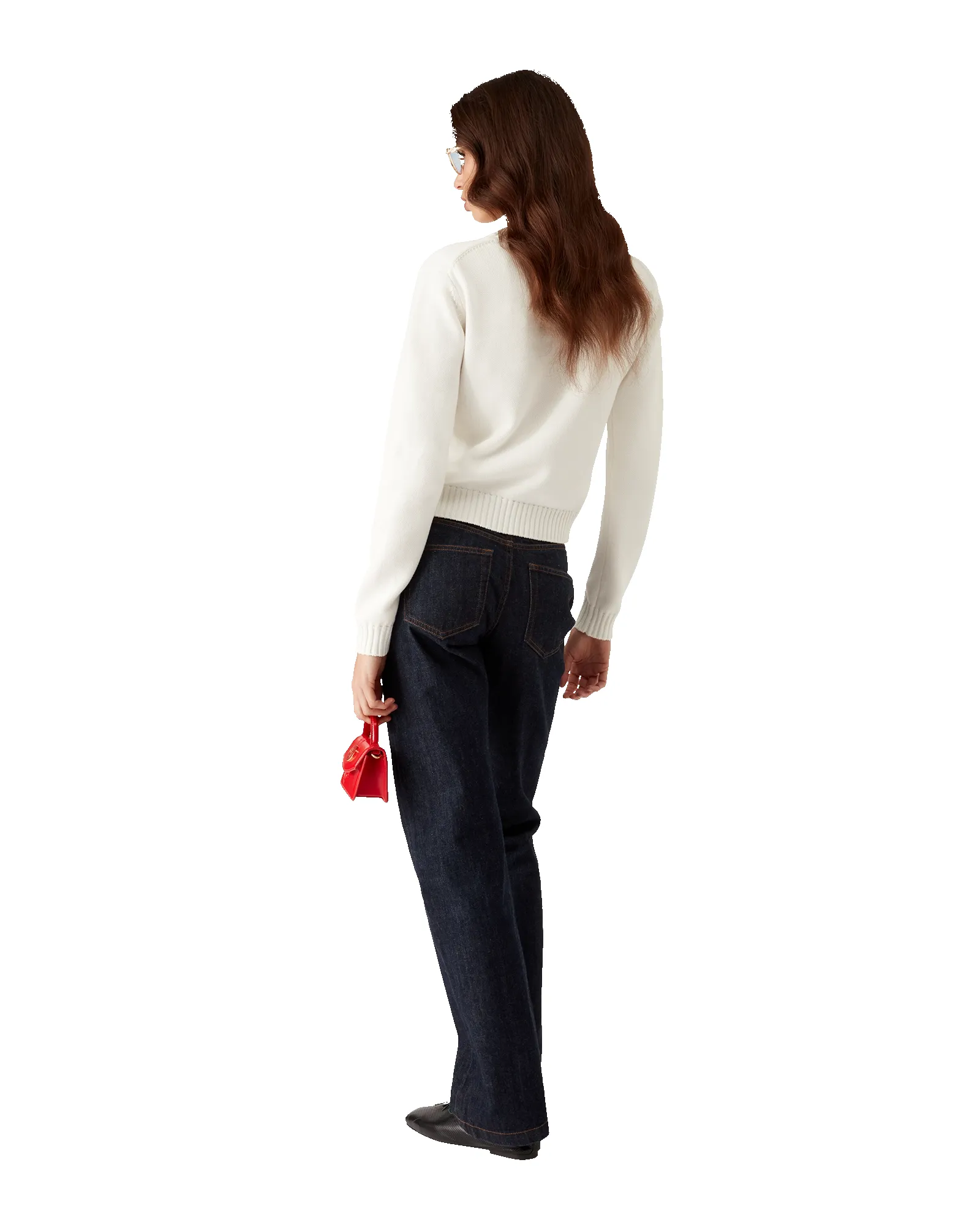 Cotton Embroidered Mushroom Jumper sold by Casablanca product image thumbnail 3